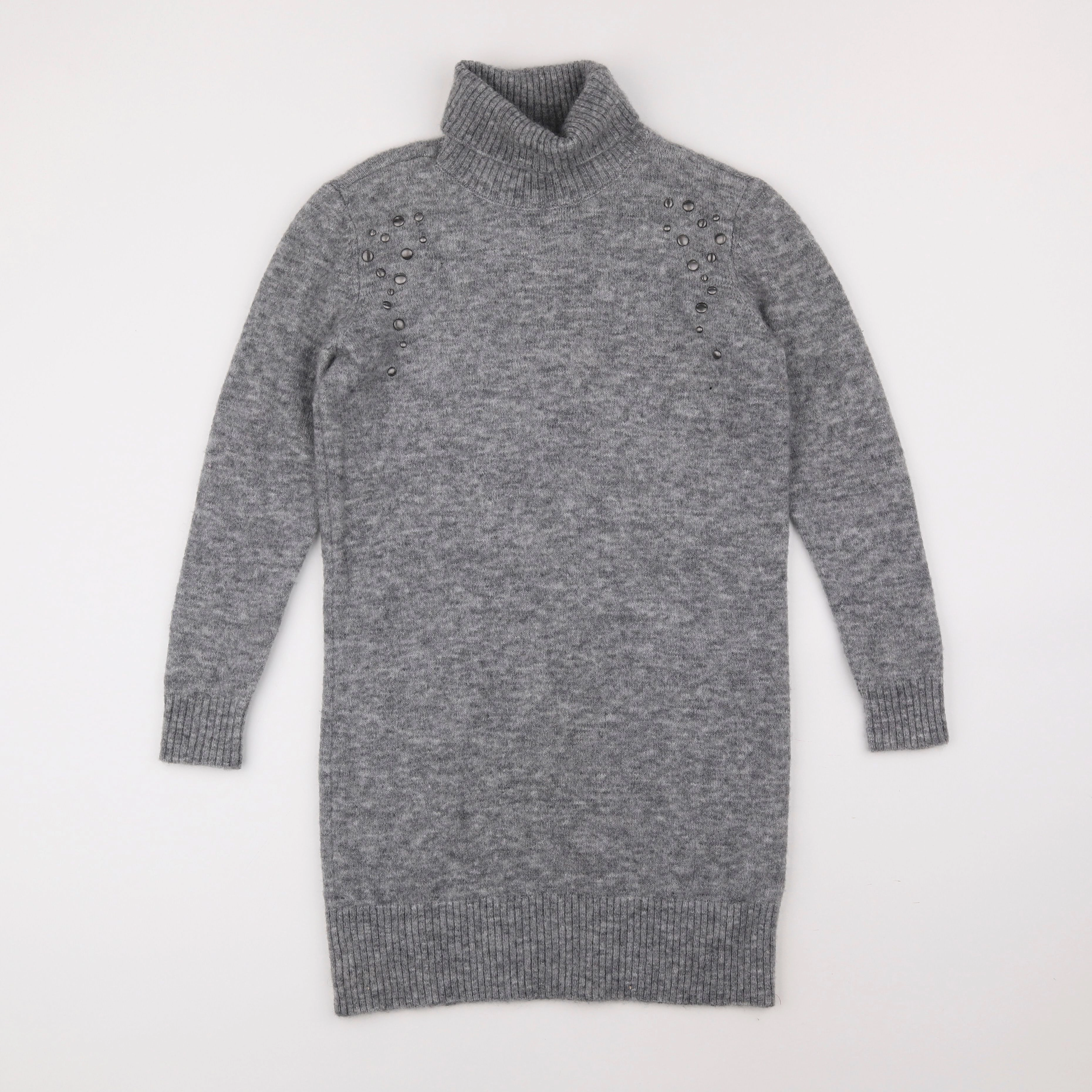 IKKS - robe gris - 10 ans