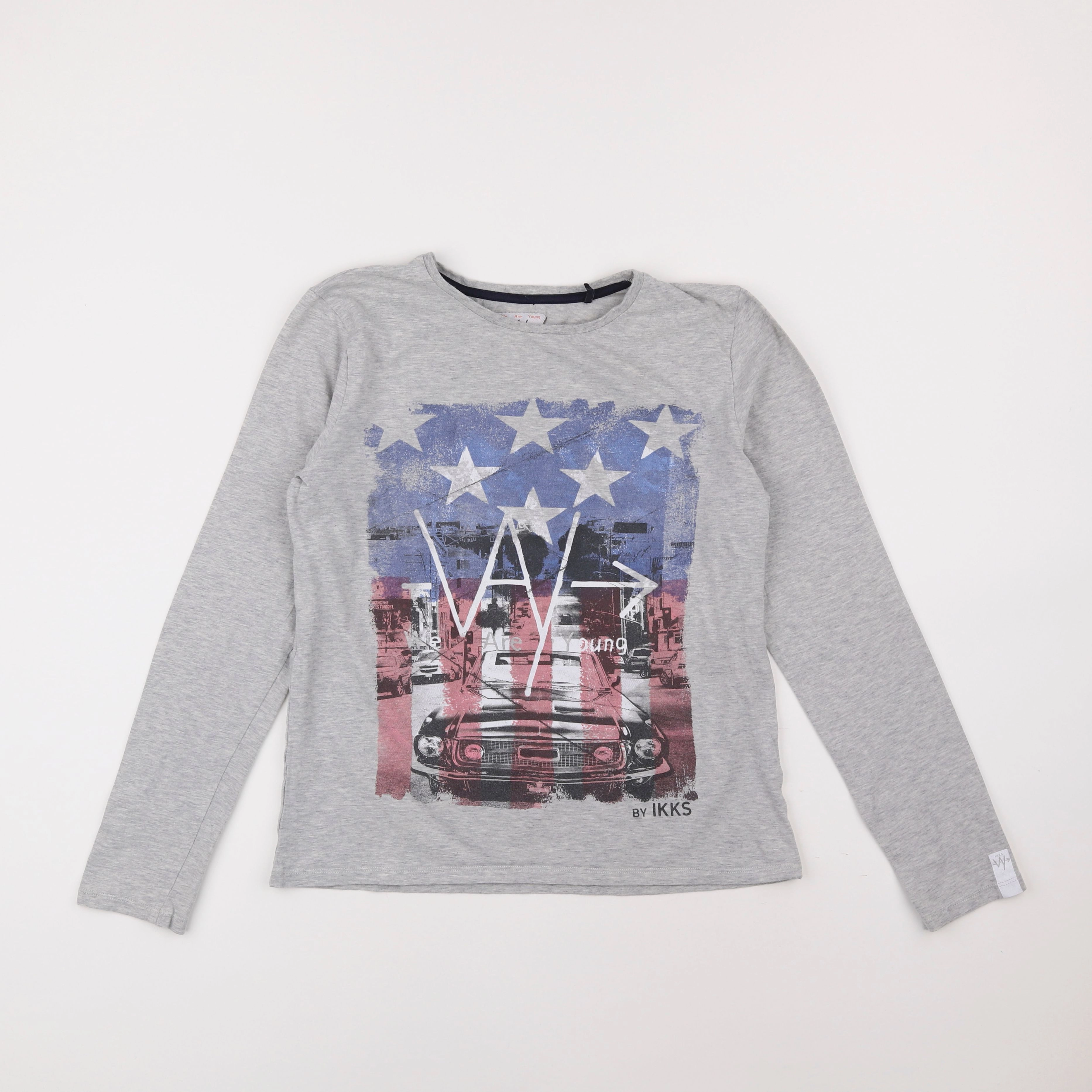 IKKS - tee-shirt gris - 14 ans