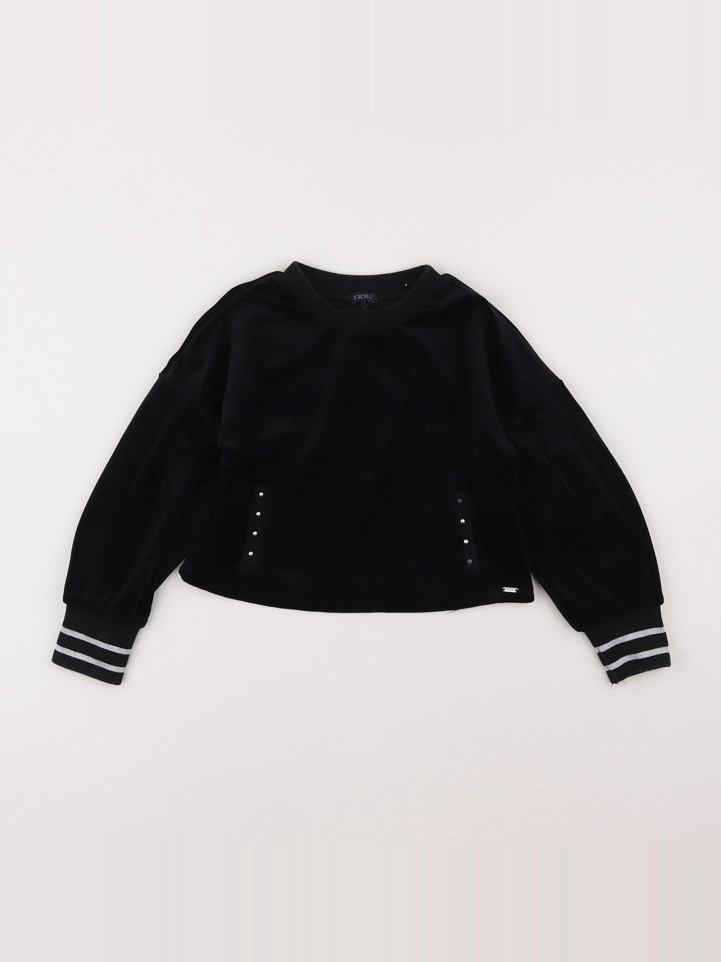 IKKS - sweat noir - 5 ans