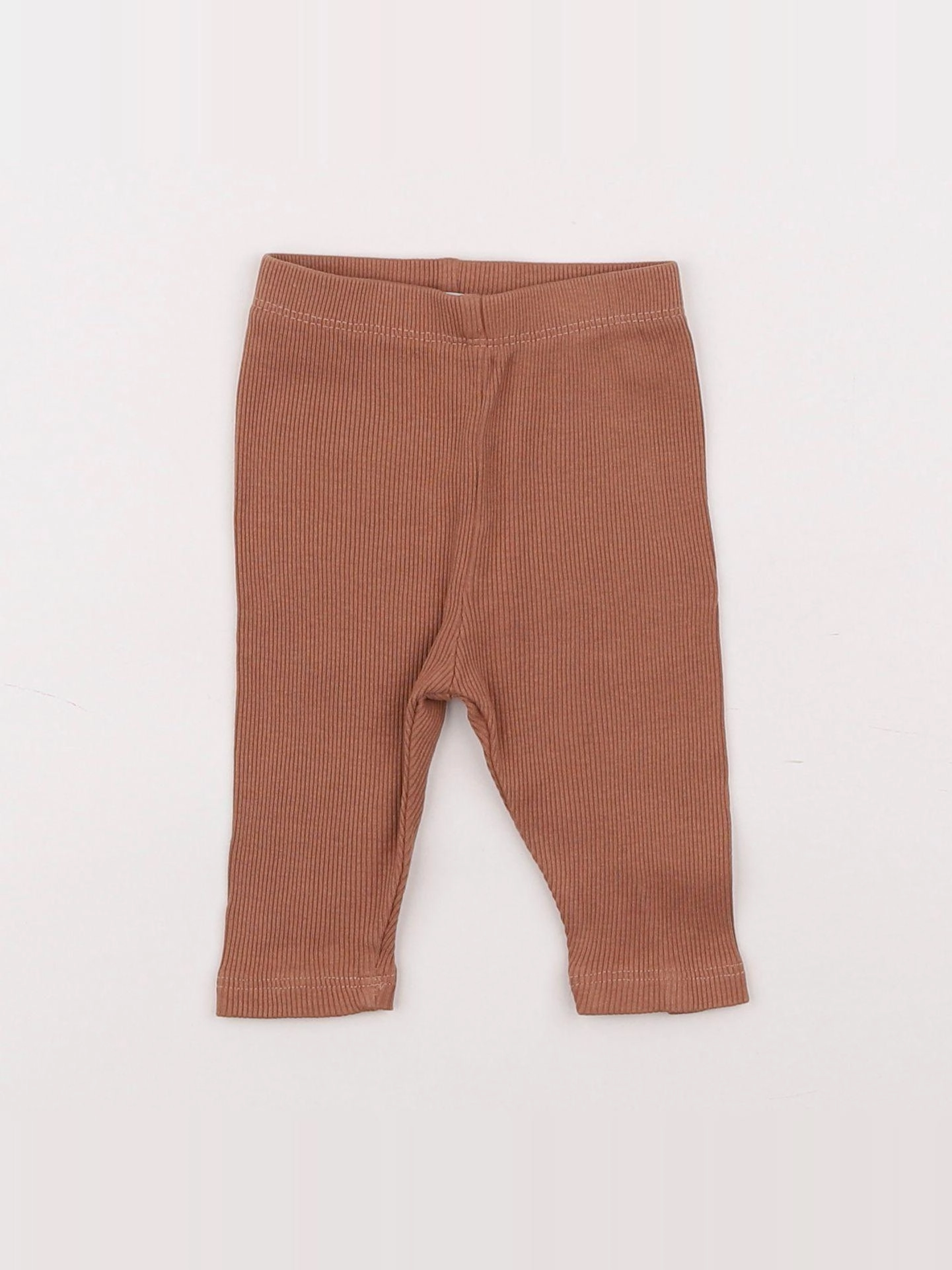Vertbaudet - legging marron - 3 mois