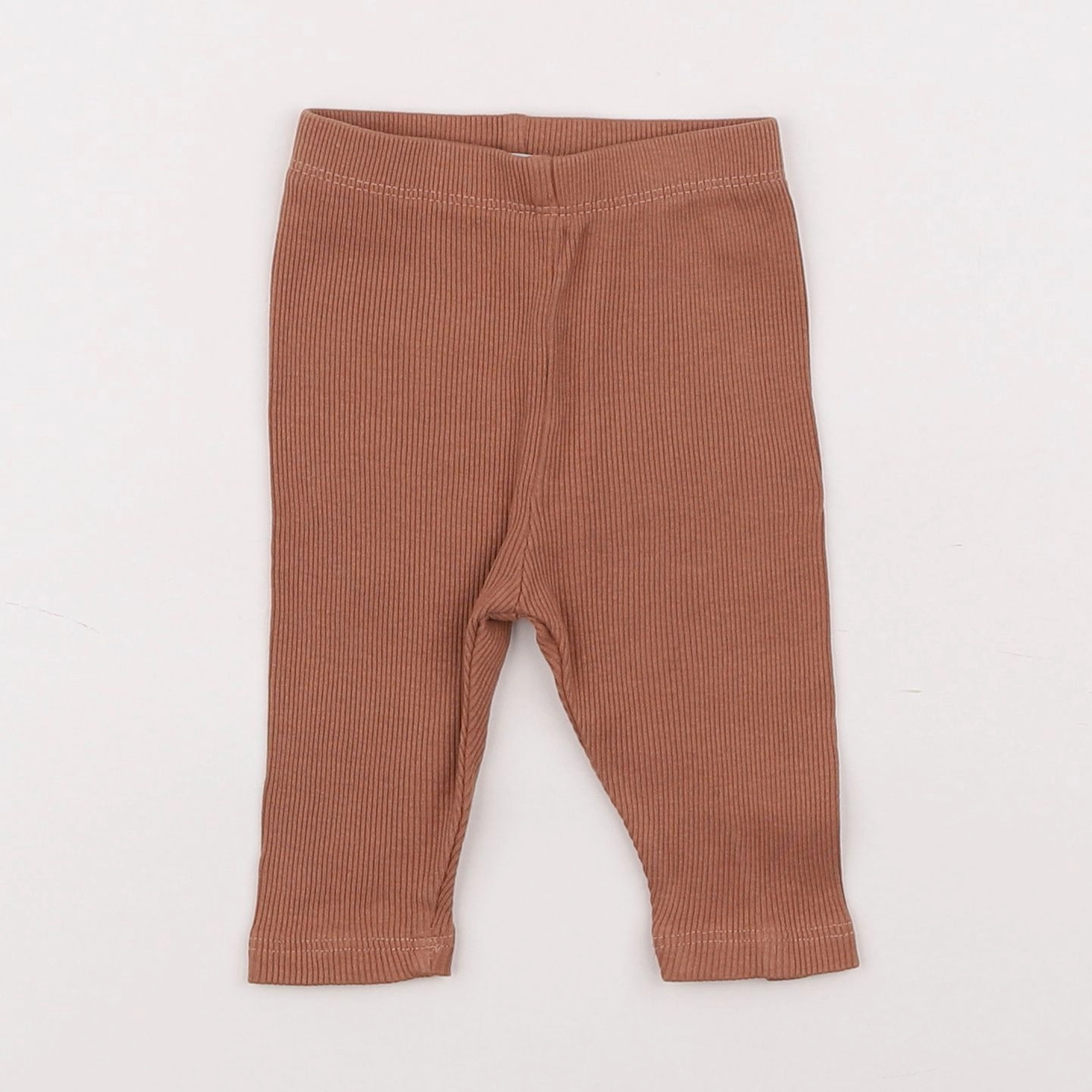 Vertbaudet - legging marron - 3 mois