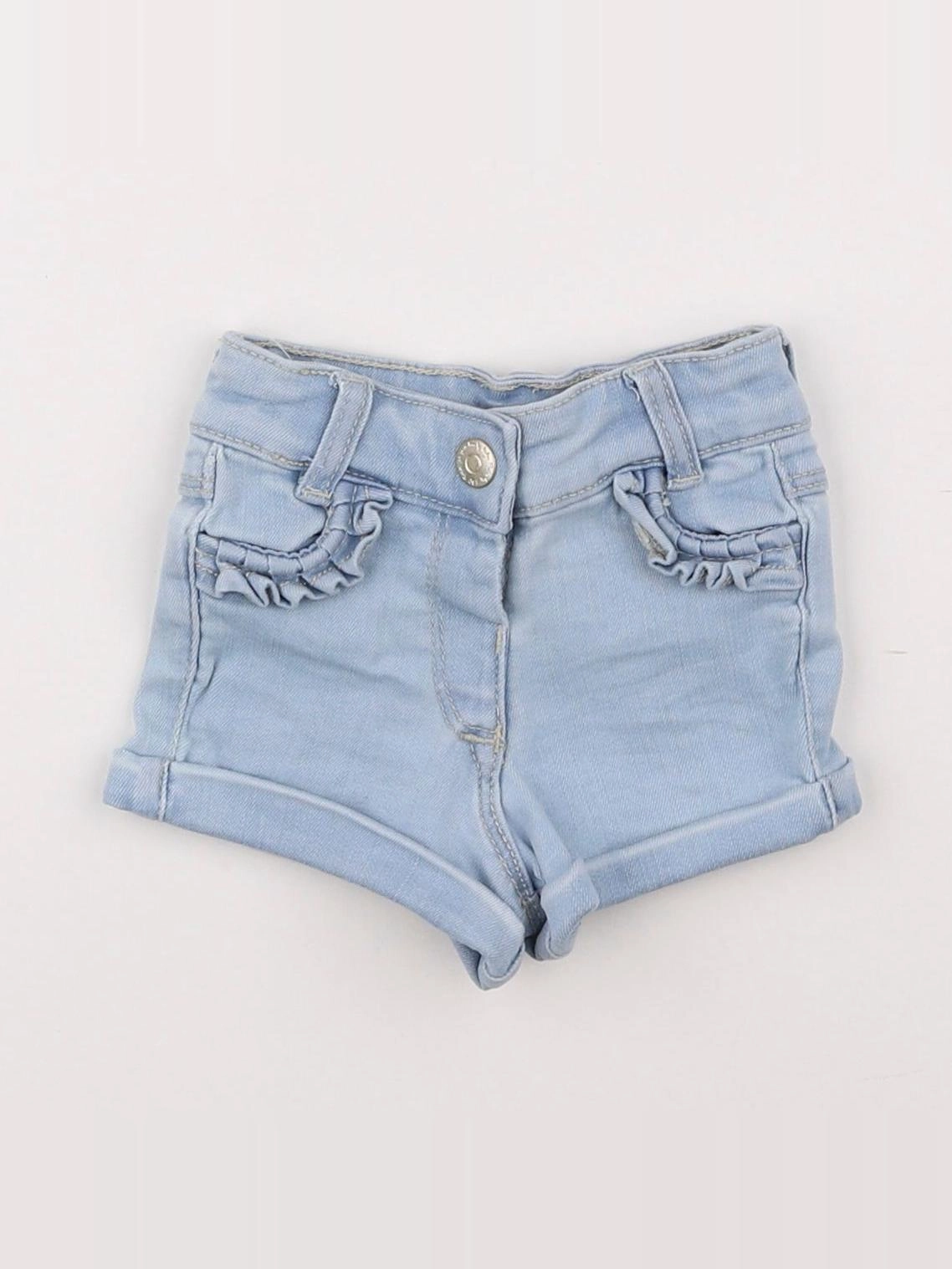 Tape à l'oeil - short bleu - 3 mois