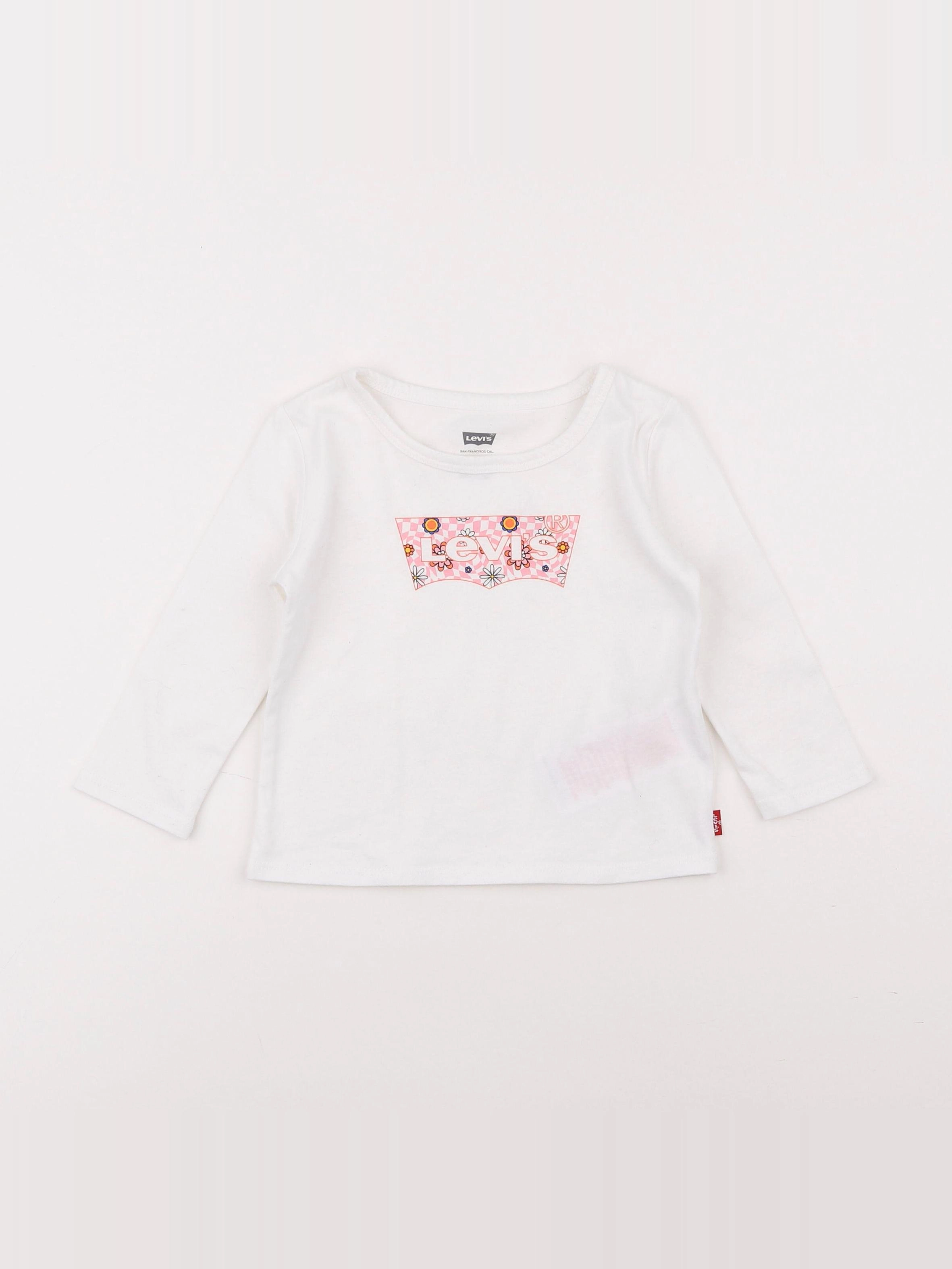 Levi's - tee-shirt blanc - 18 mois