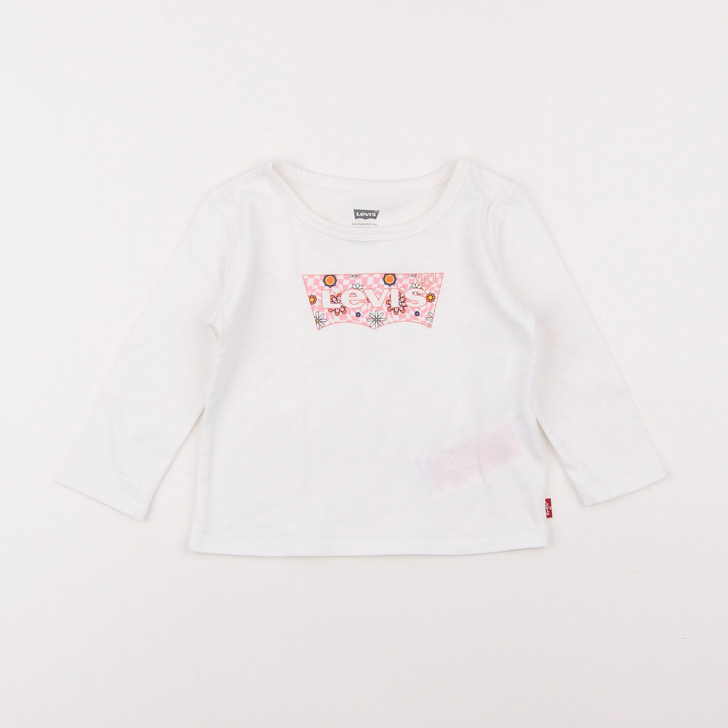 Levi's - tee-shirt blanc - 18 mois