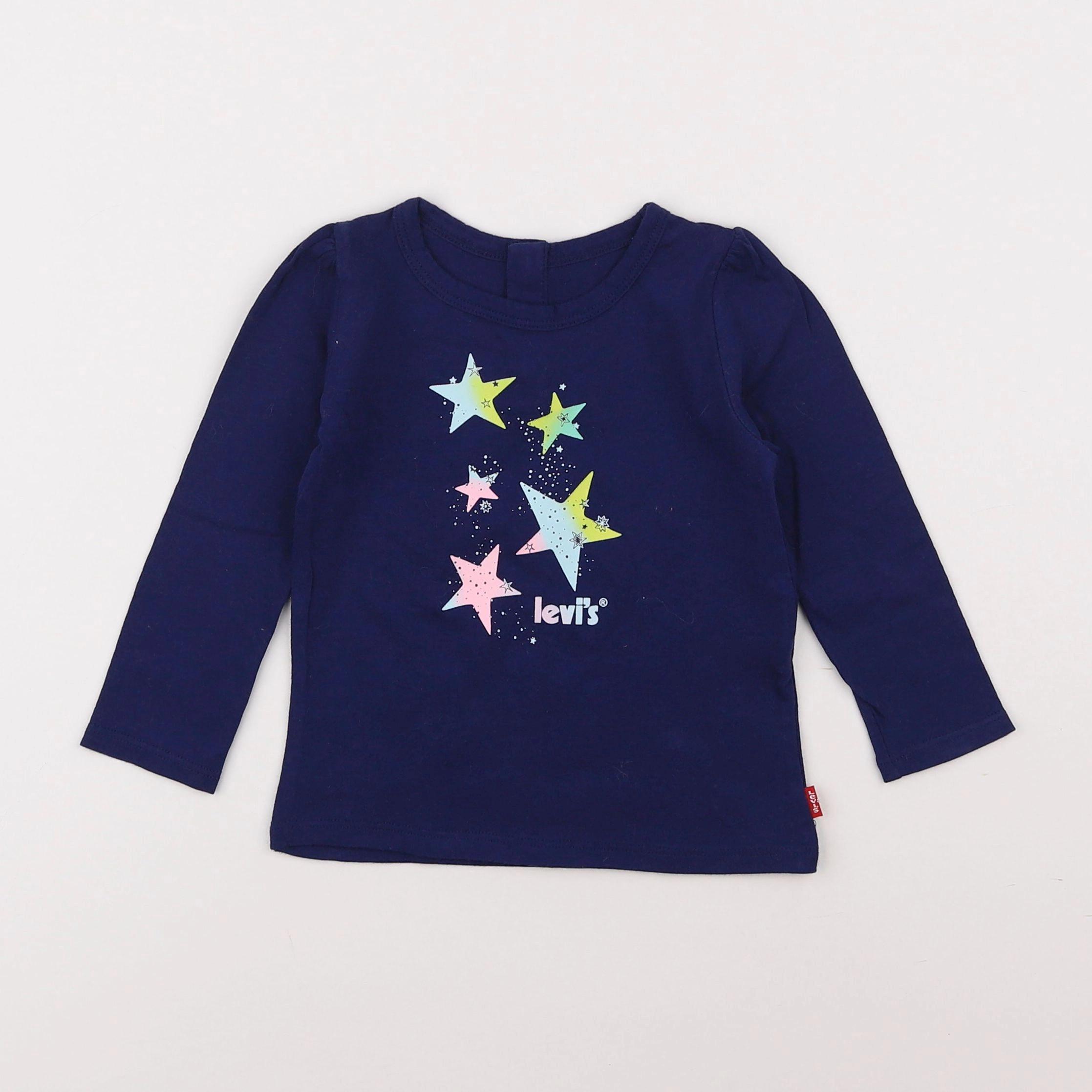 Levi's - tee-shirt bleu - 18 mois