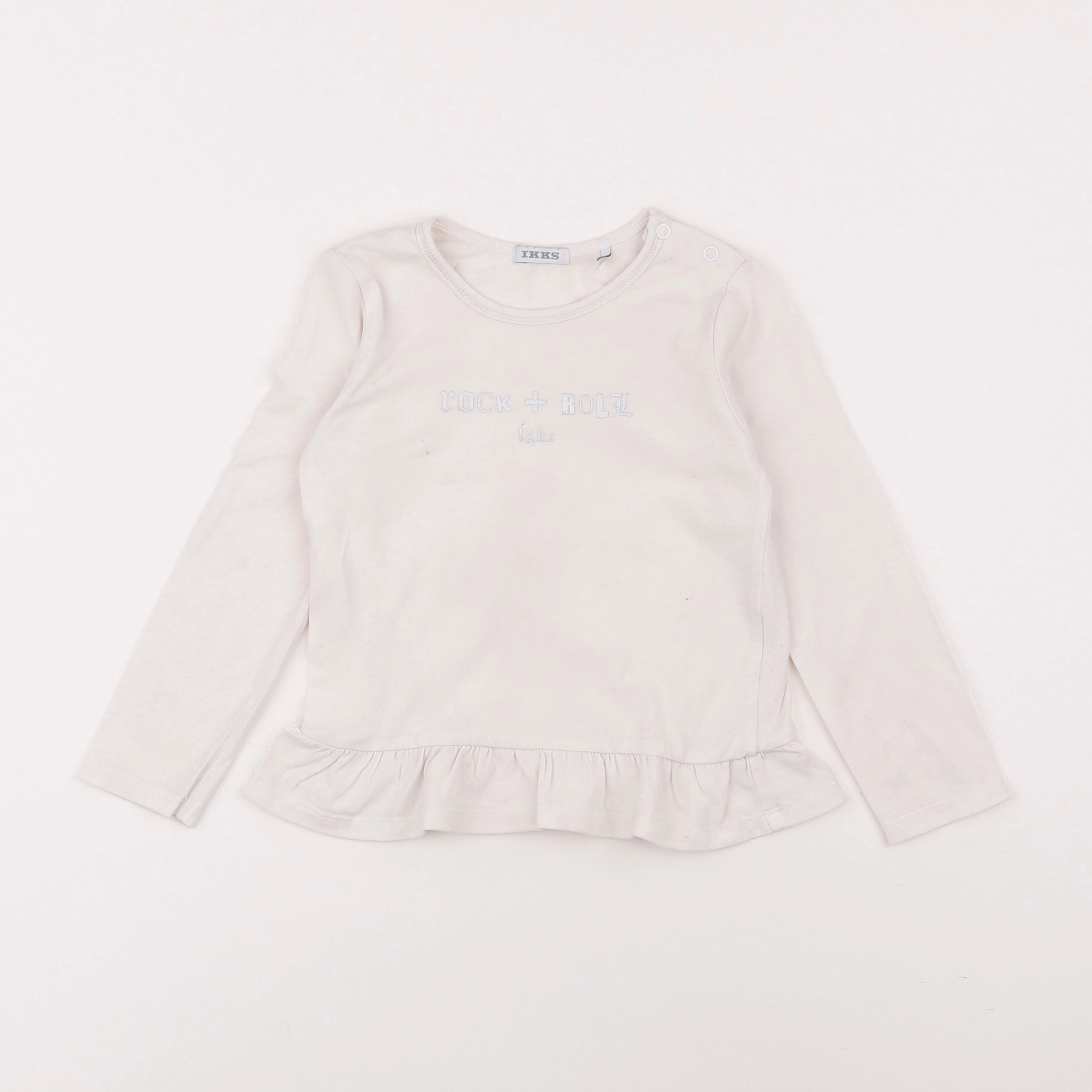 IKKS - tee-shirt beige - 3 ans