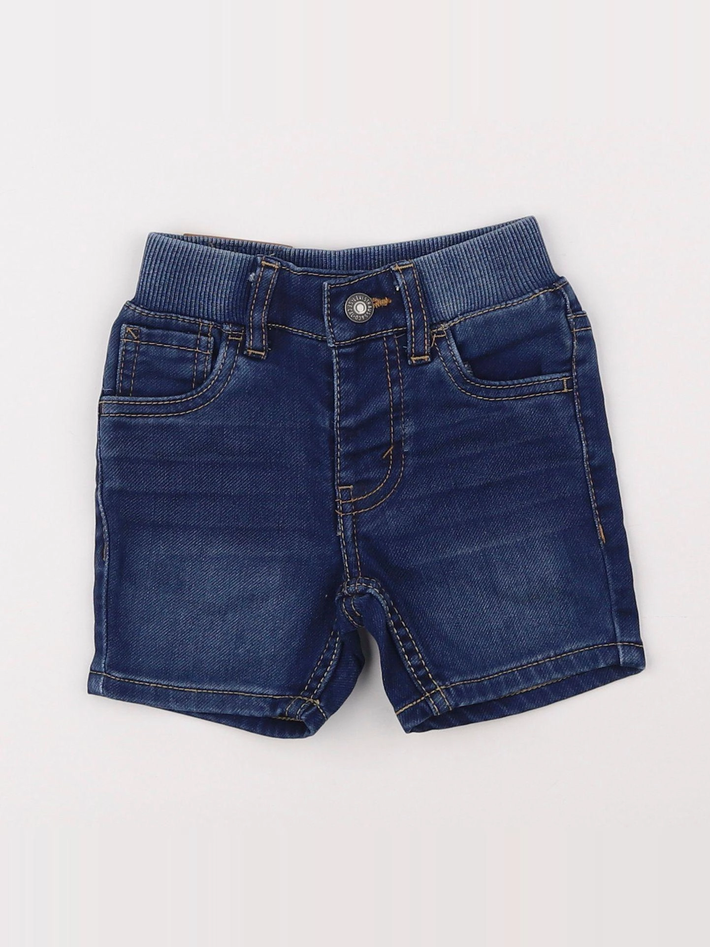 Levi's - short bleu - 12 mois