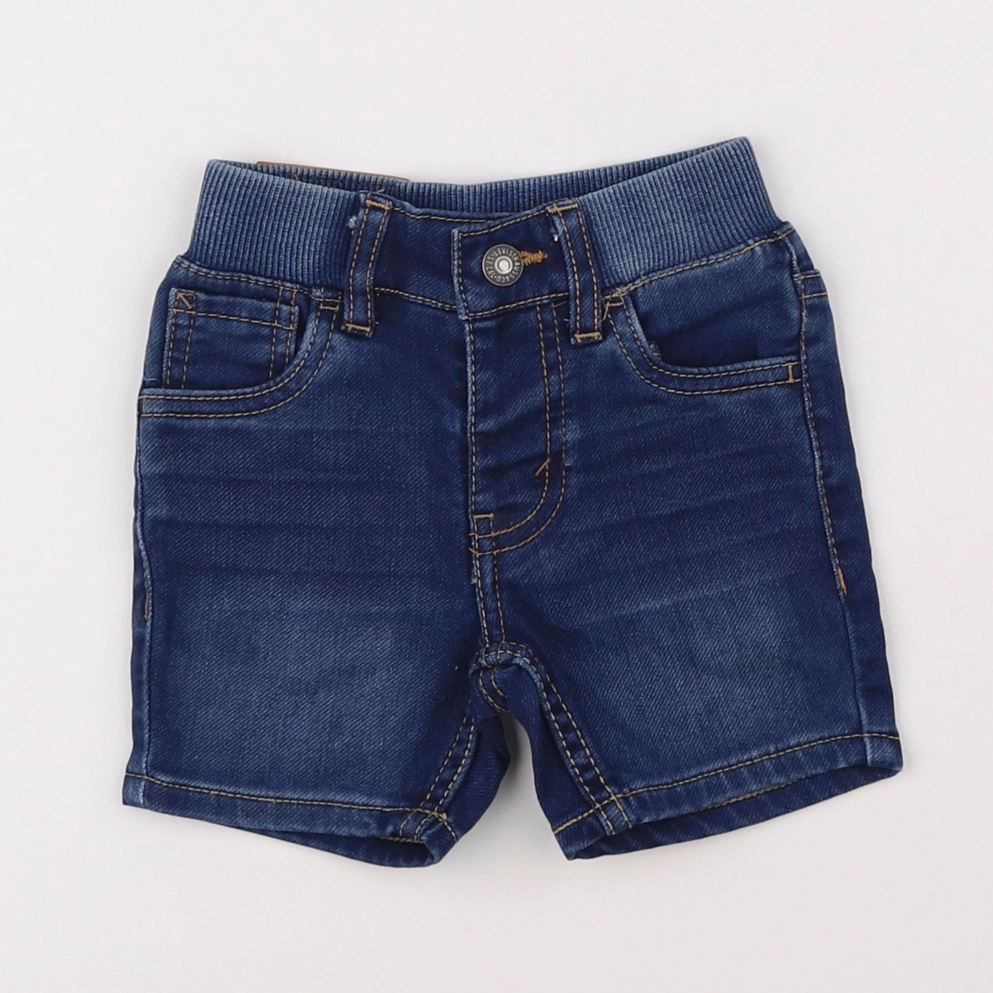 Levi's - short bleu - 12 mois