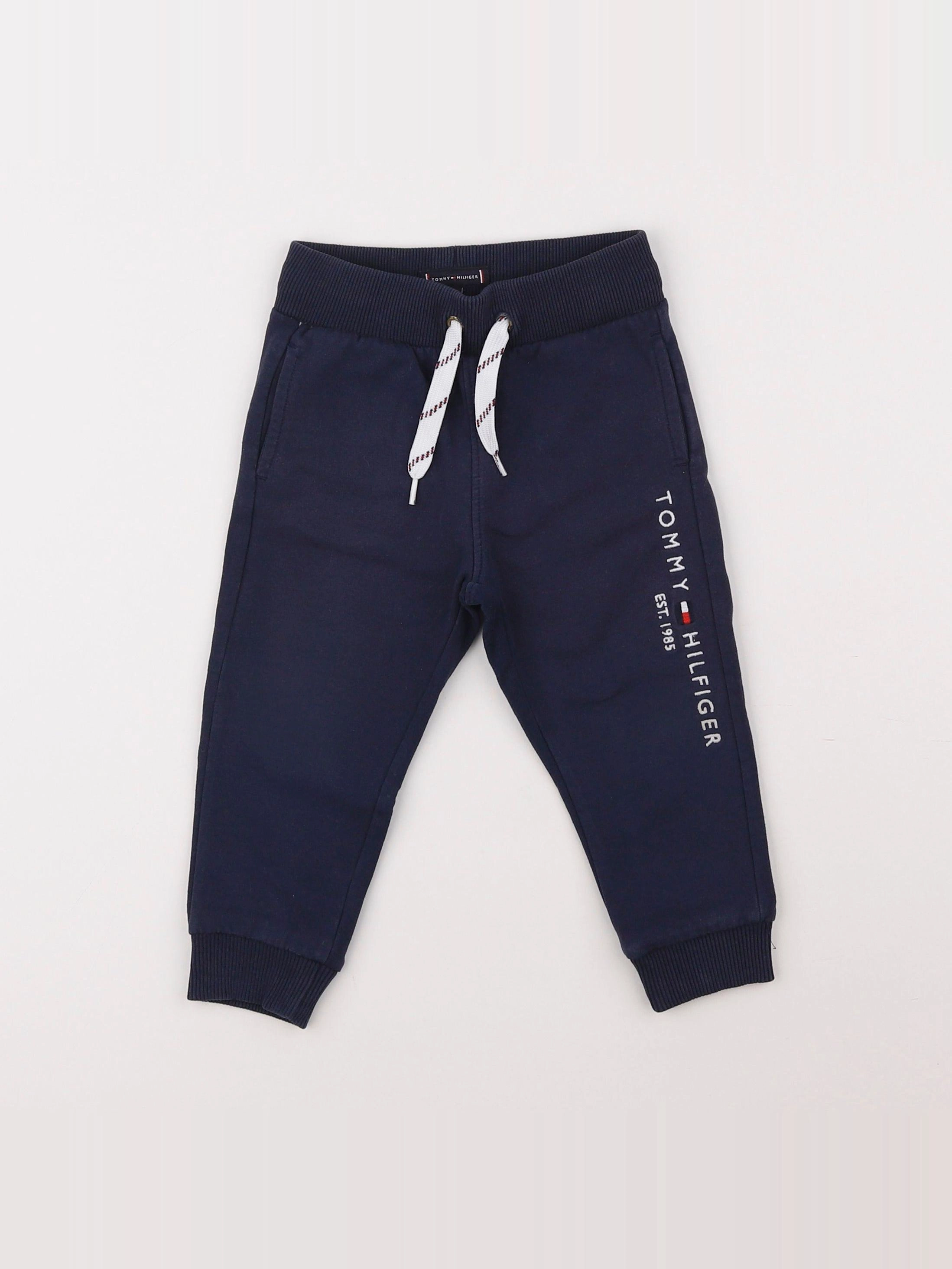 Tommy Hilfiger - jogging bleu - 9/12 mois