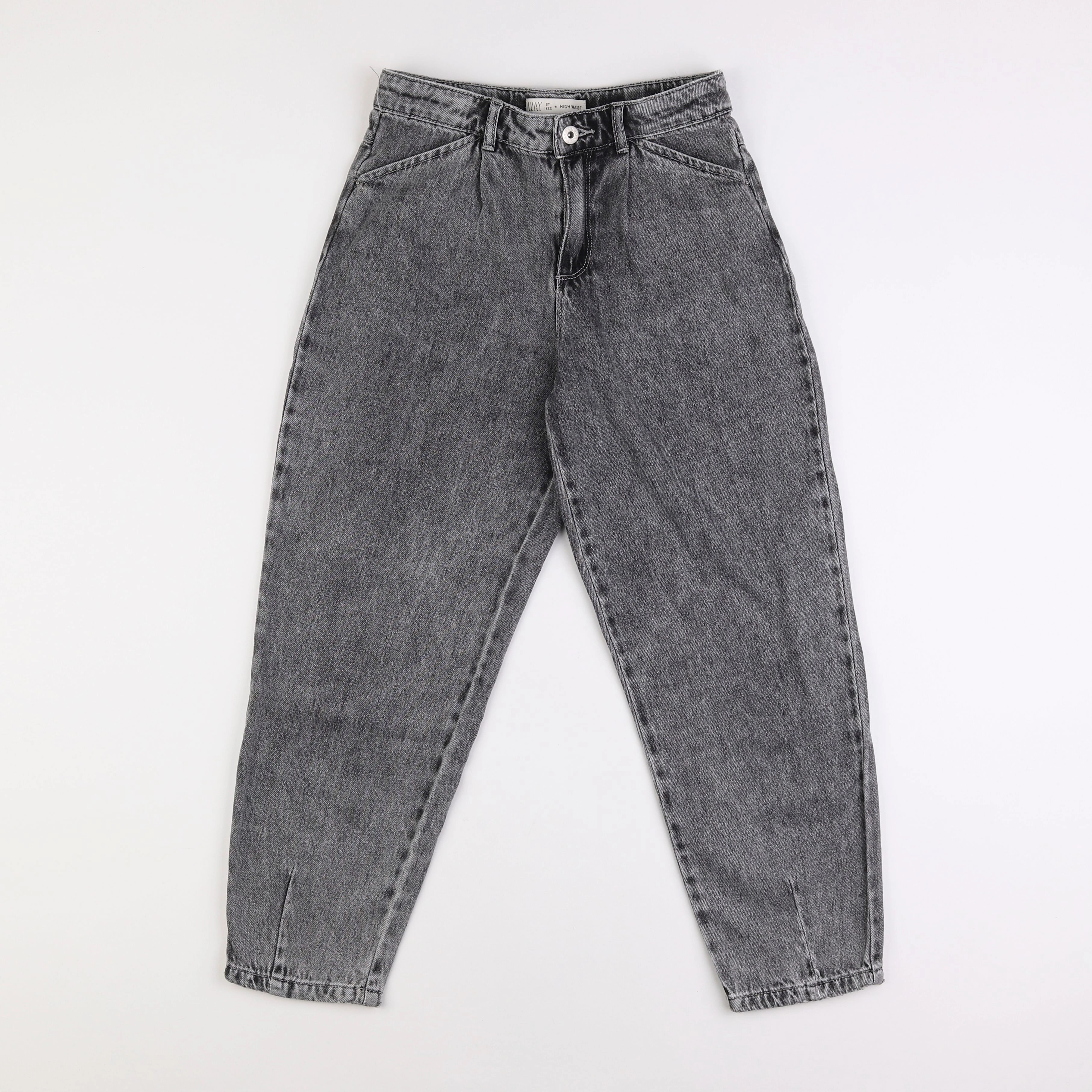 IKKS - jean gris - 12 ans