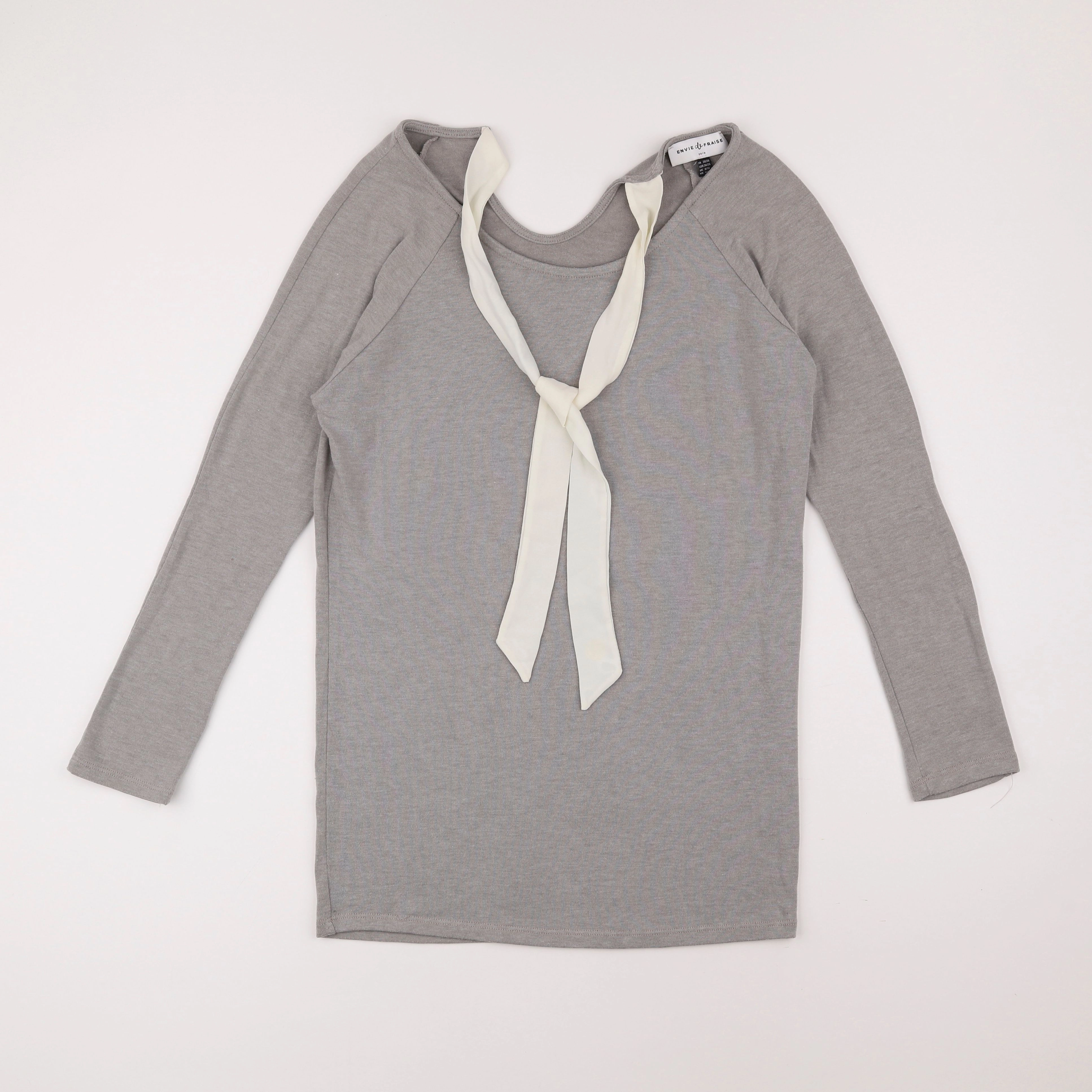 Envie de fraise - pull grossesse gris - 36 à 38