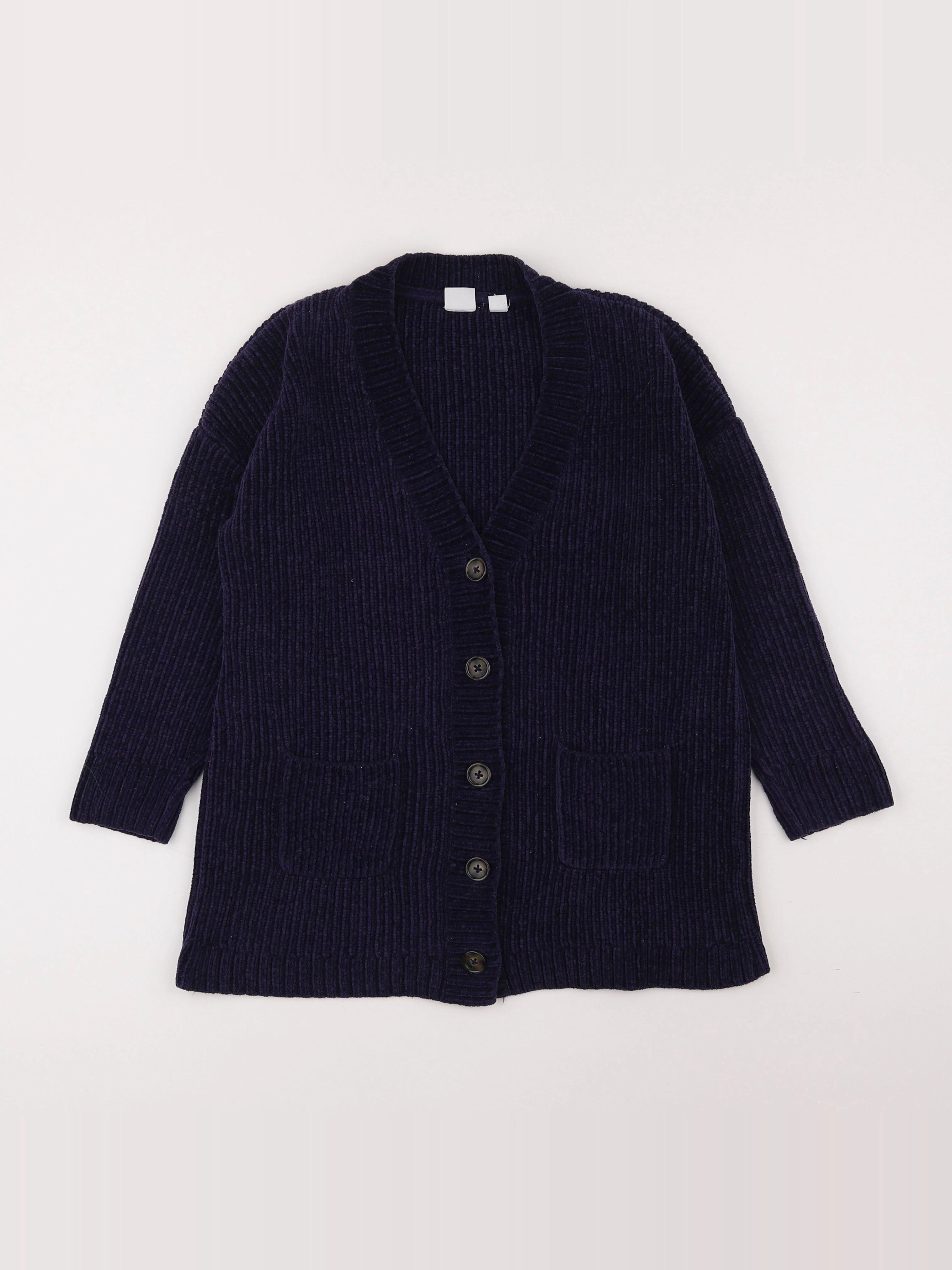 GAP - gilet bleu - 7/8 ans