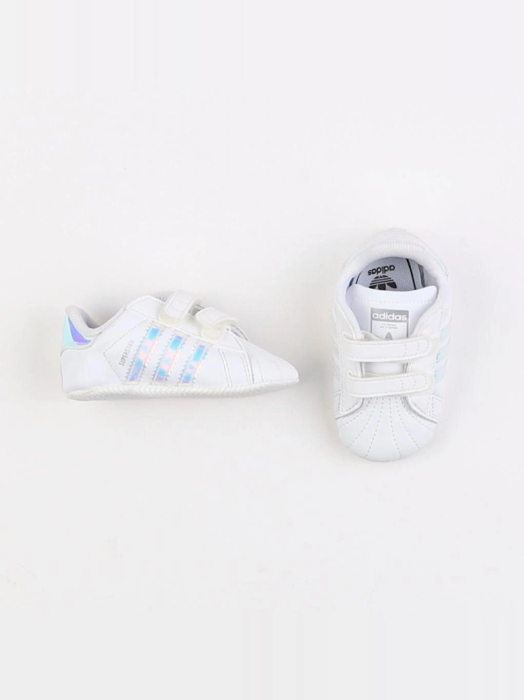 Adidas - chaussons blanc - pointure 18