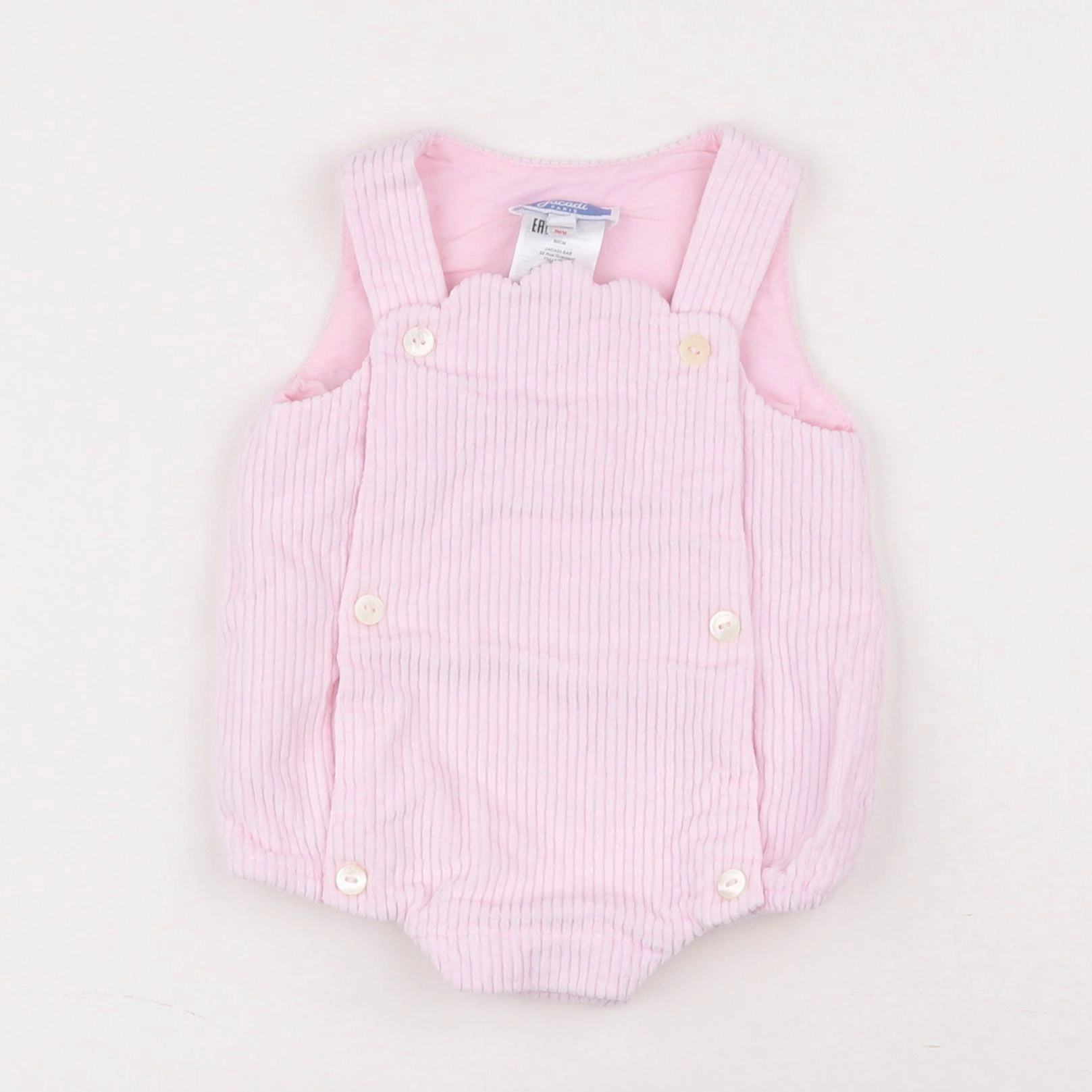 Jacadi - salopette rose - 3 mois