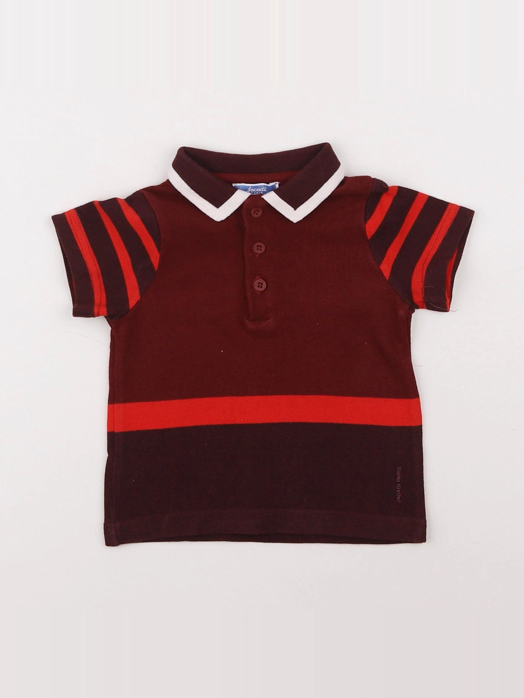 Jacadi - polo rouge - 12 mois