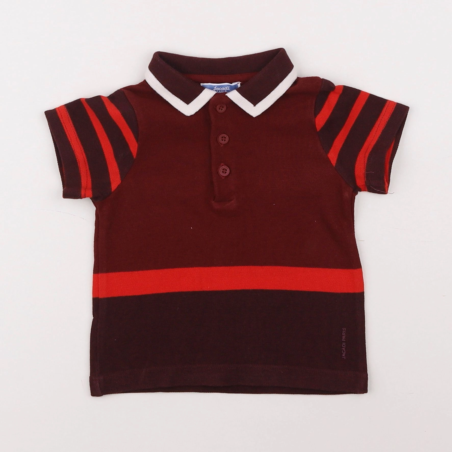 Jacadi - polo rouge - 12 mois
