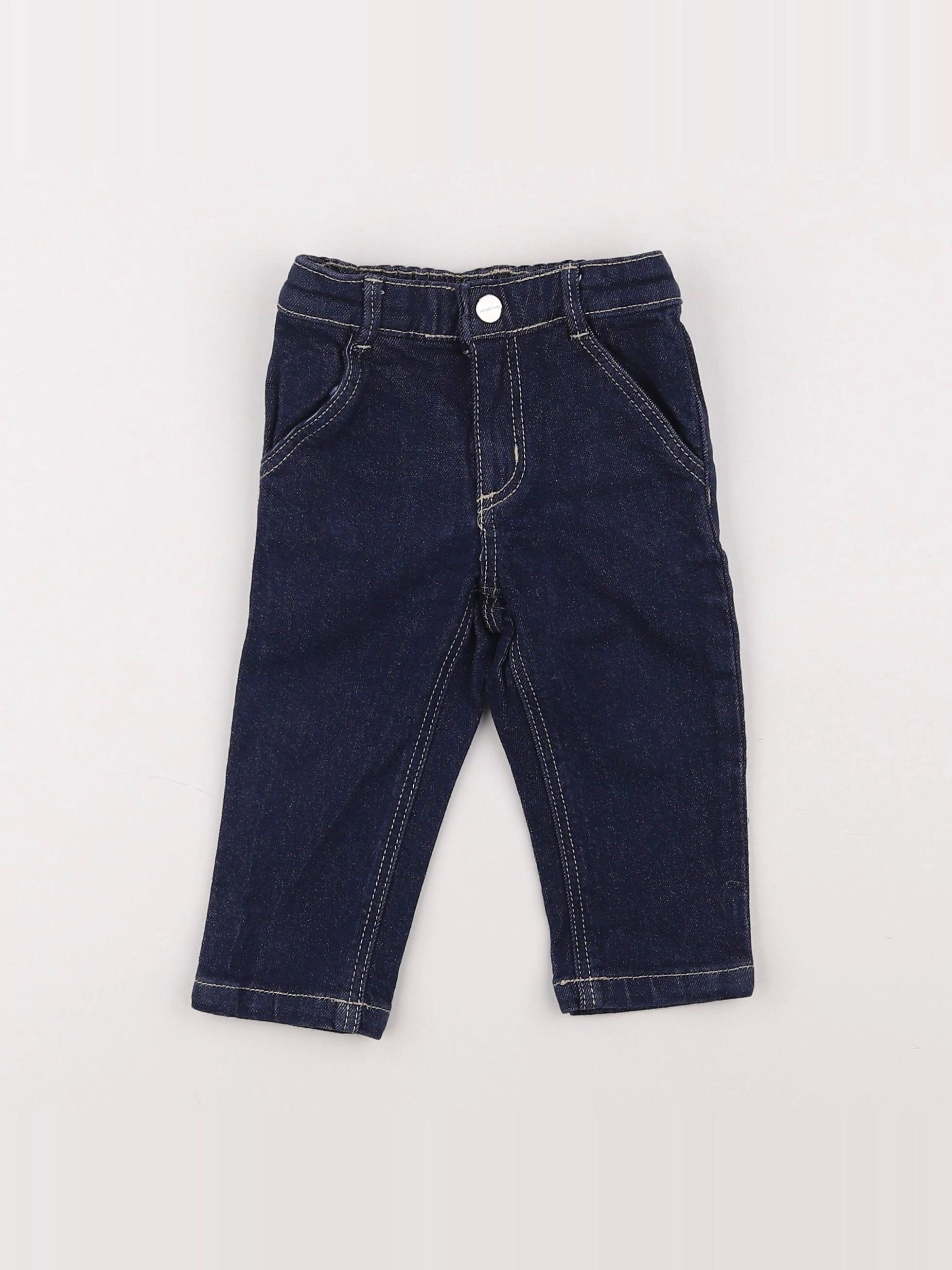 Jacadi - jean bleu - 12 mois