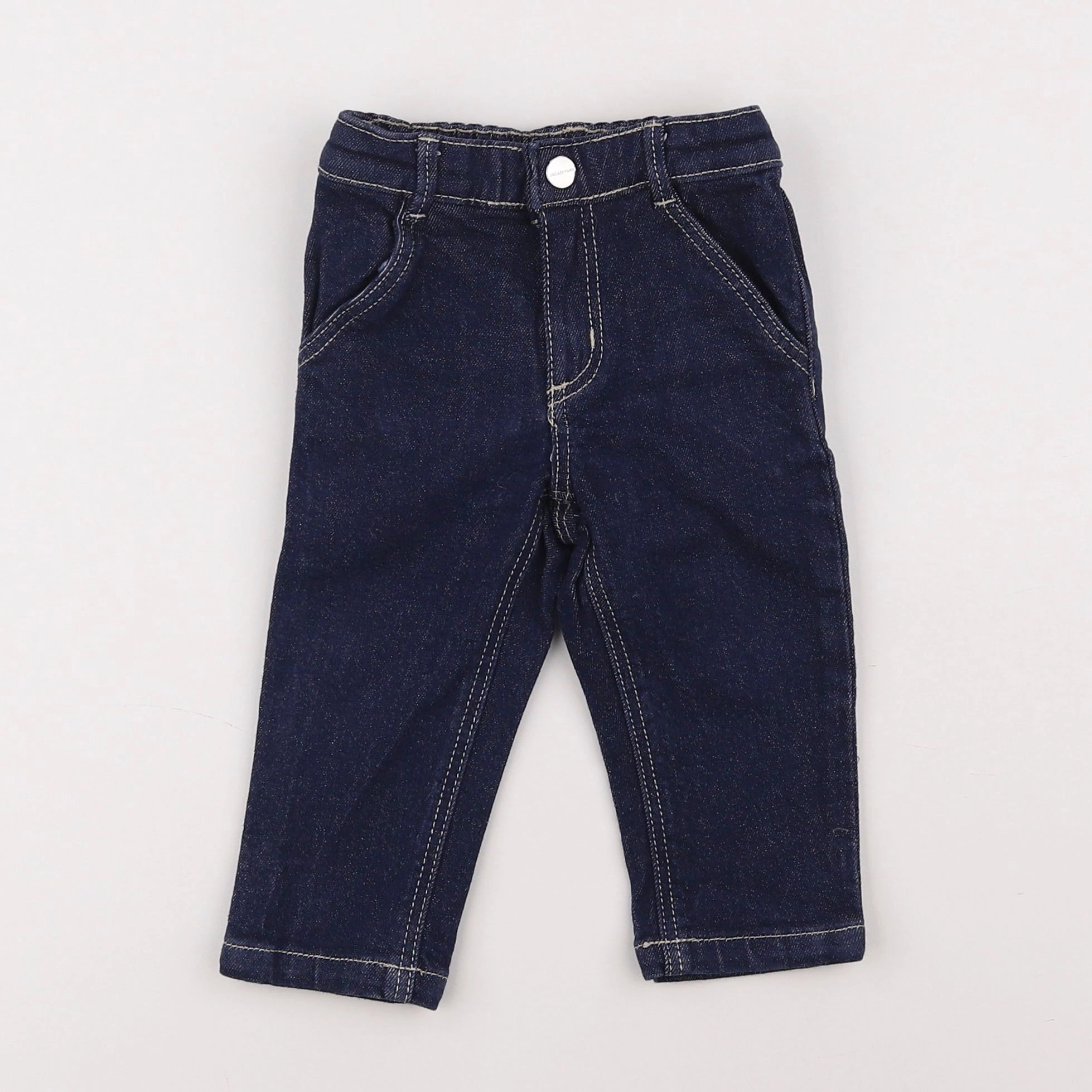 Jacadi - jean bleu - 12 mois