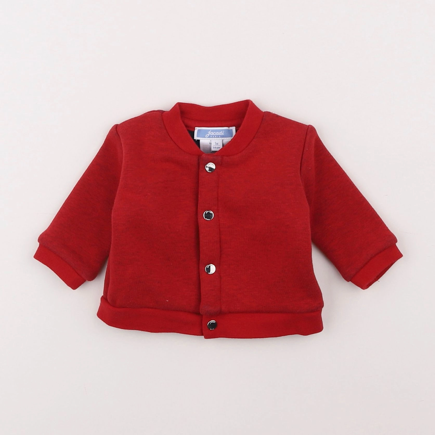 Jacadi - sweat rouge - 1 mois