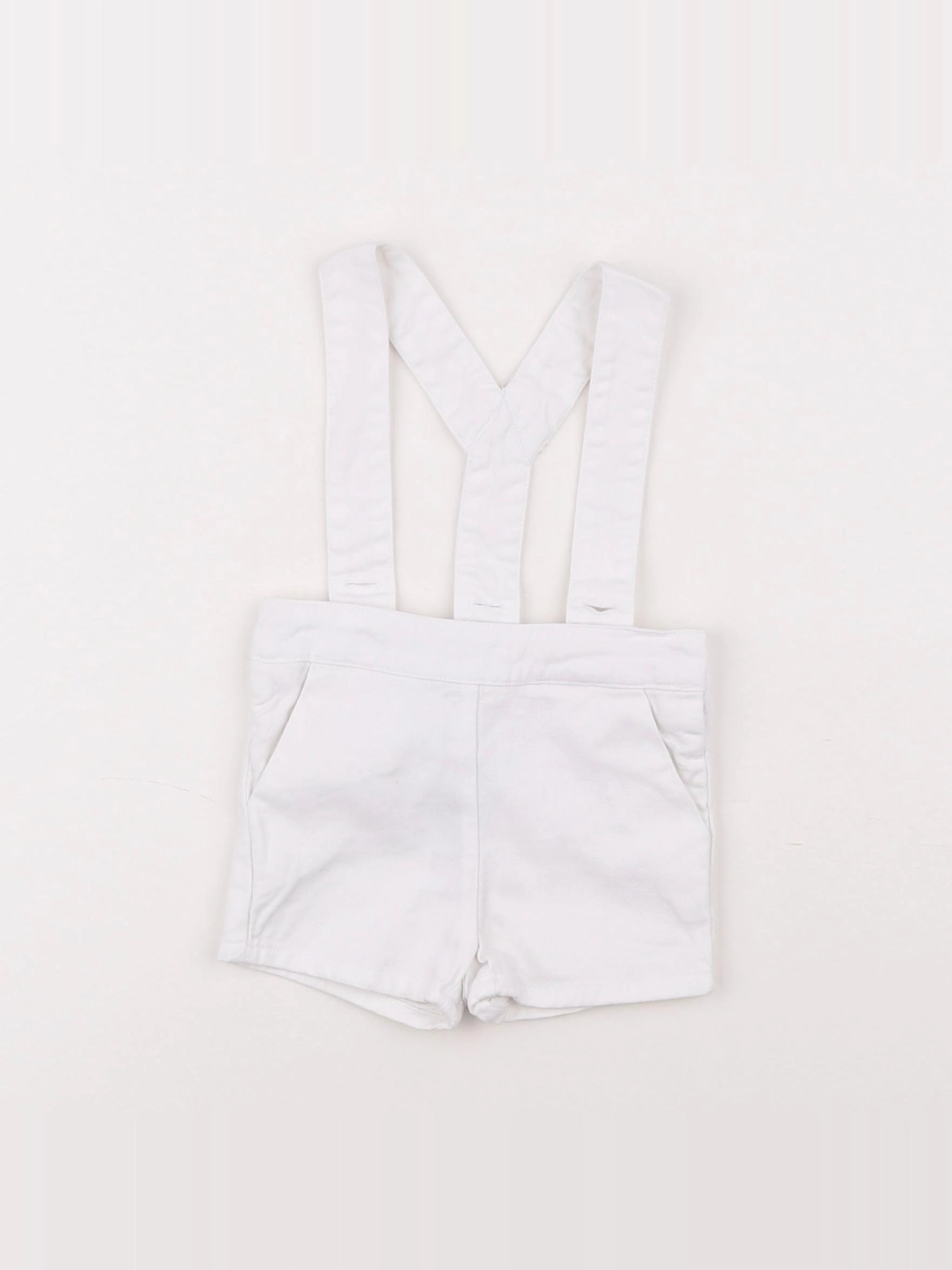 Jacadi - short blanc - 3 mois