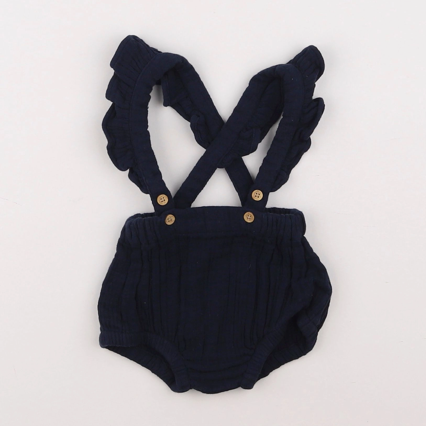 Boutchou - bloomer bleu - 3 mois