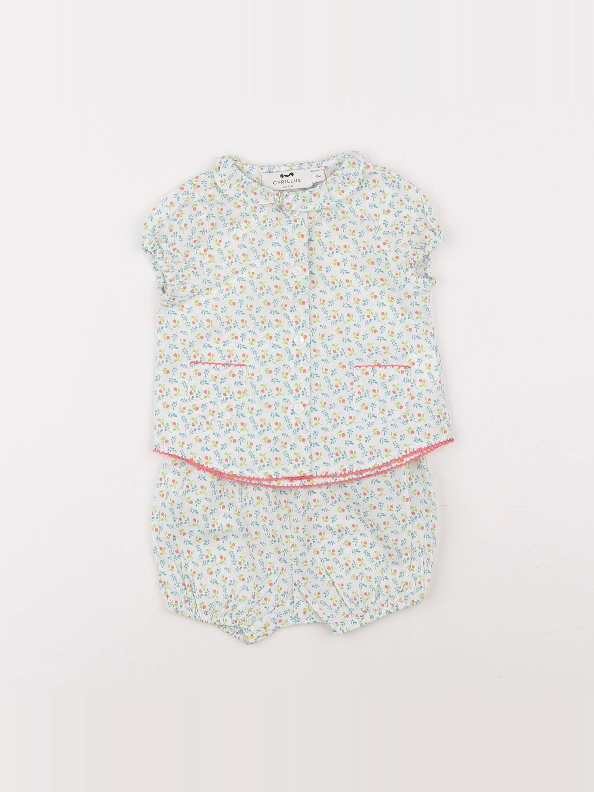 Cyrillus - ensemble multicolore - 6 mois