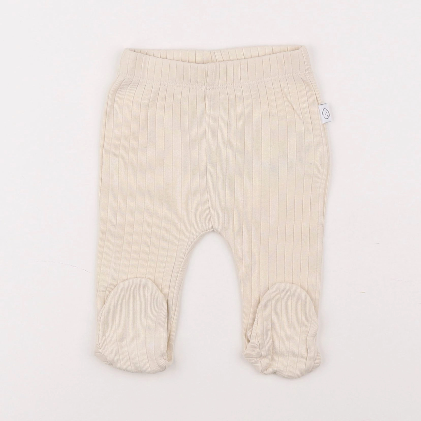 Vertbaudet - legging beige - 3 mois