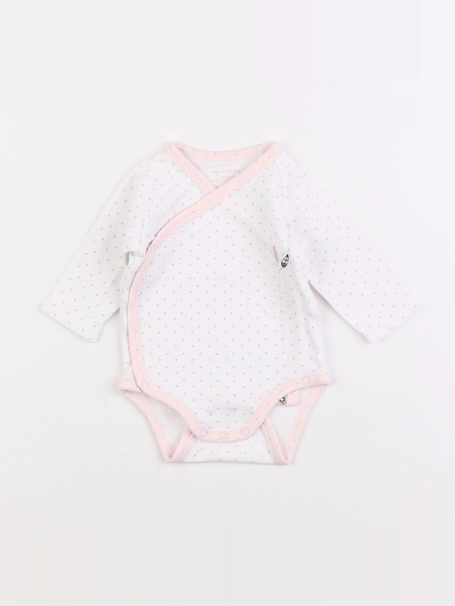 Sauthon - body blanc - 3 mois