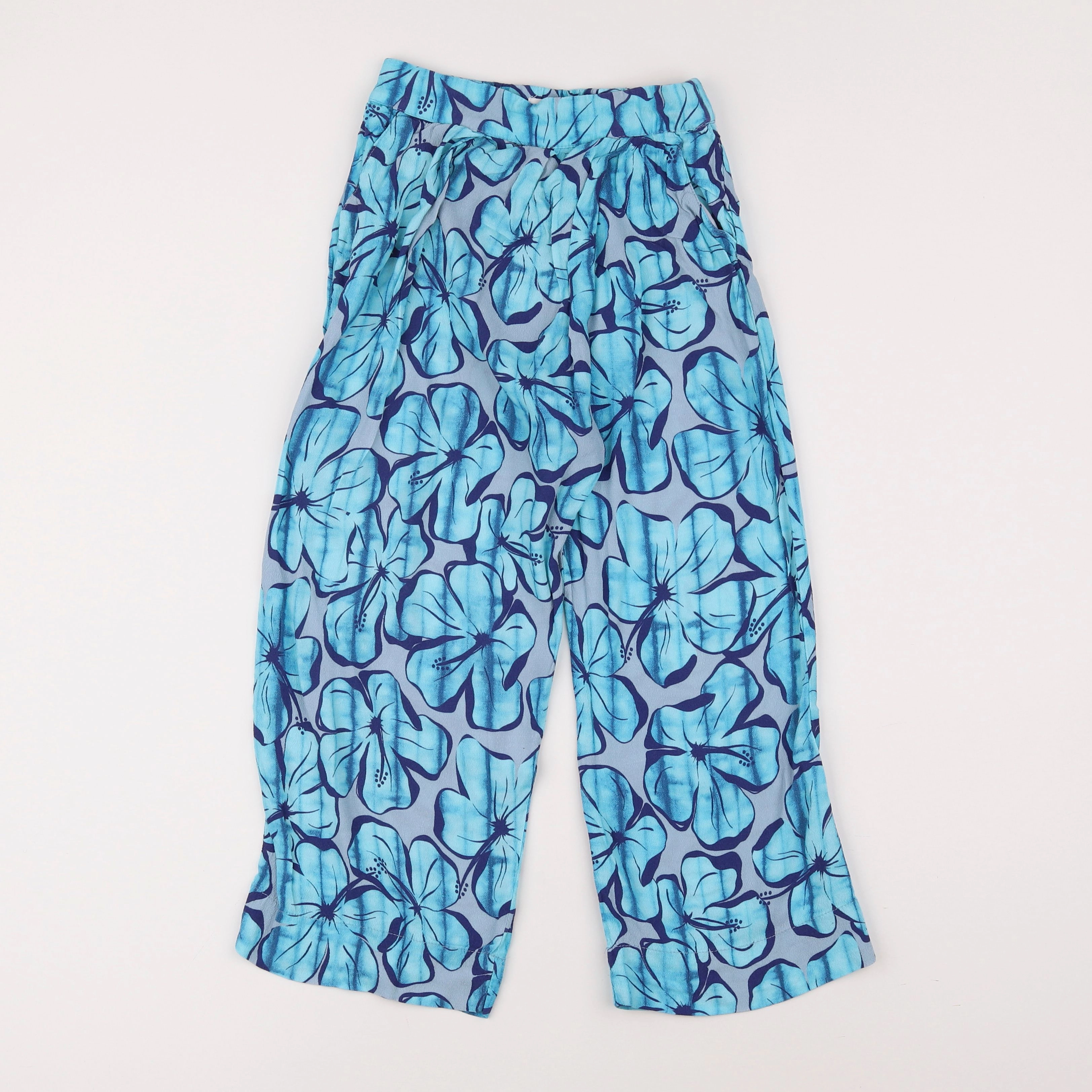 Zara - pantalon bleu - 8 ans