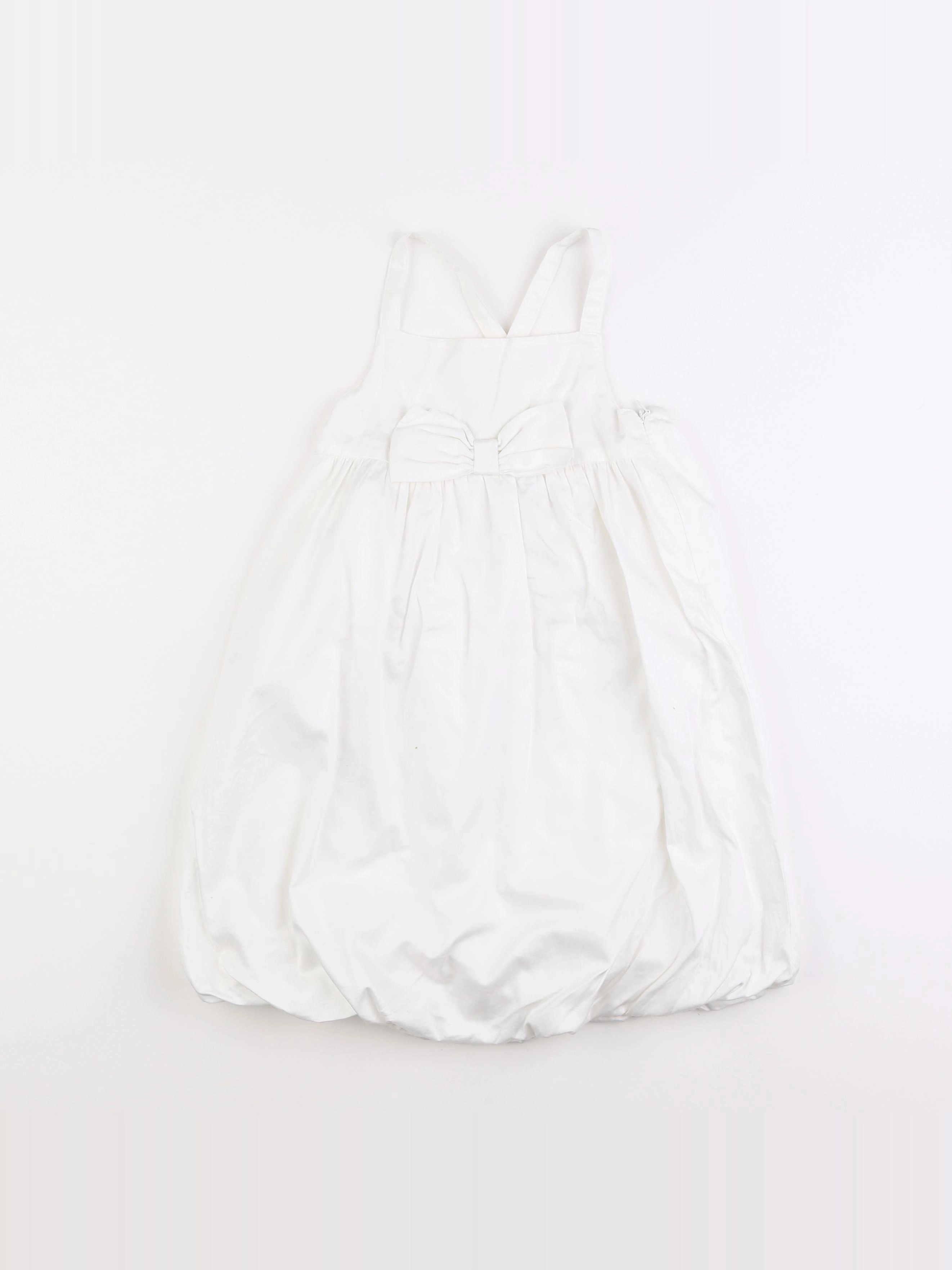 Vertbaudet - robe blanc - 6 ans