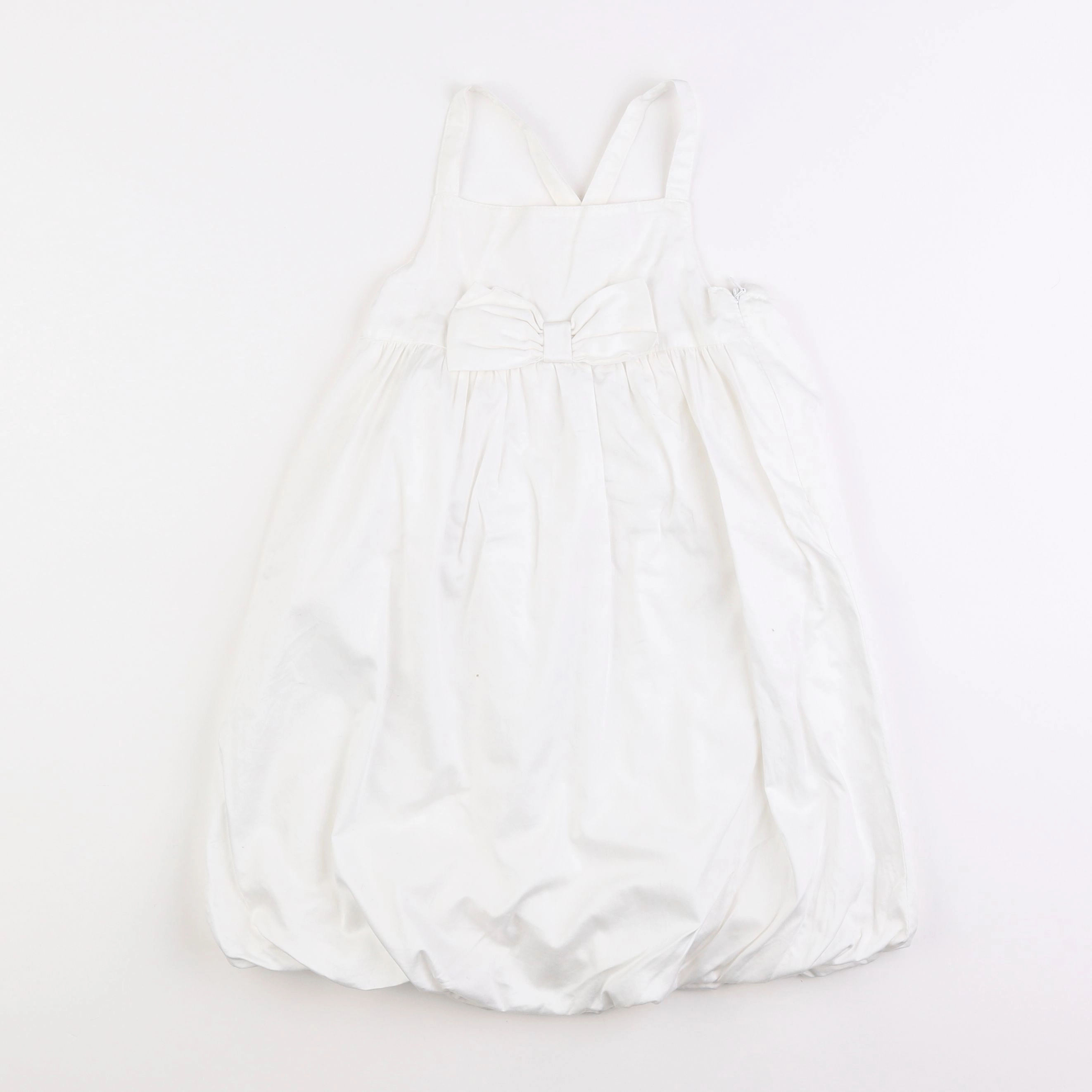 Vertbaudet - robe blanc - 6 ans