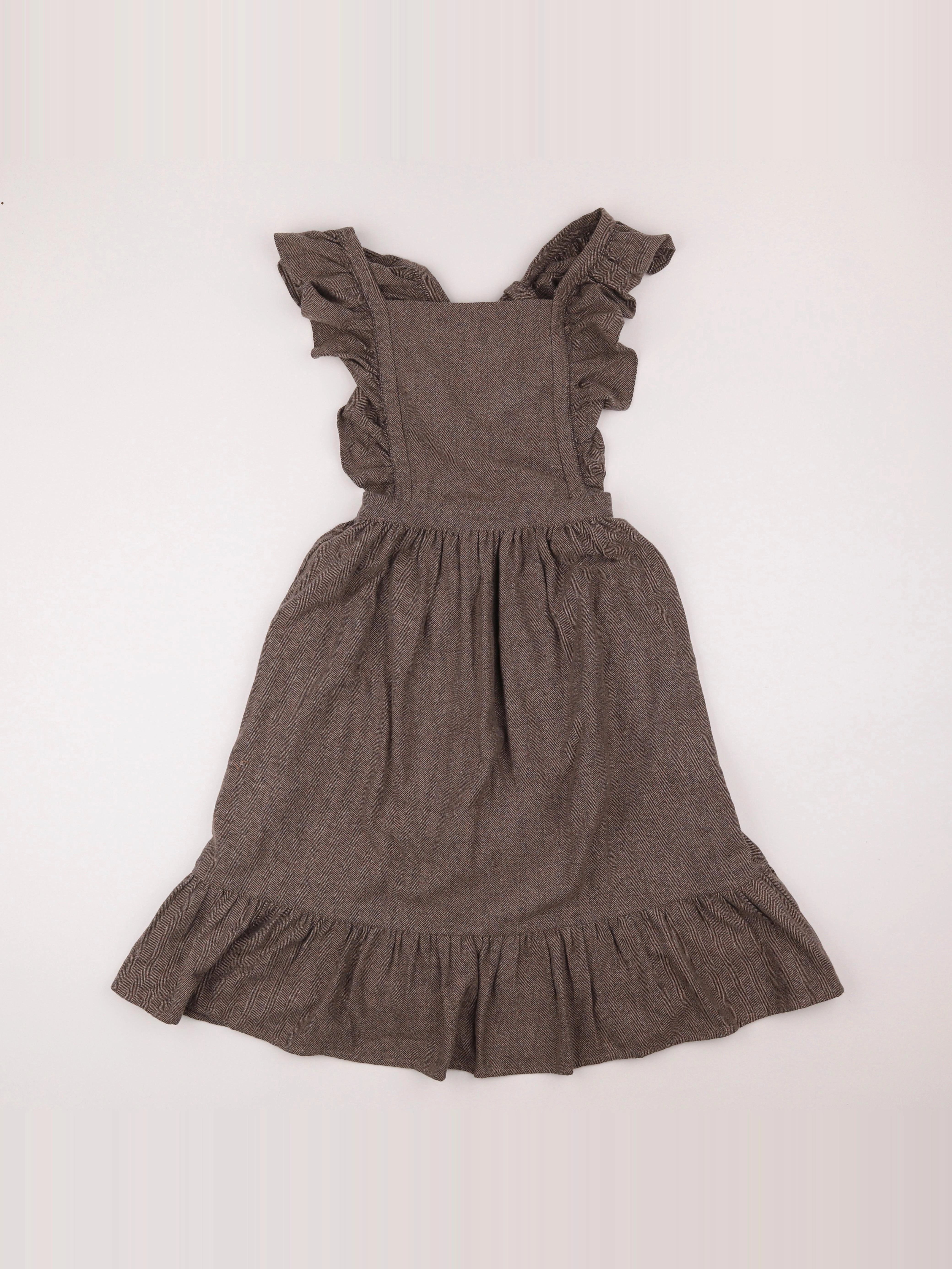 The new society - robe marron - 12 ans