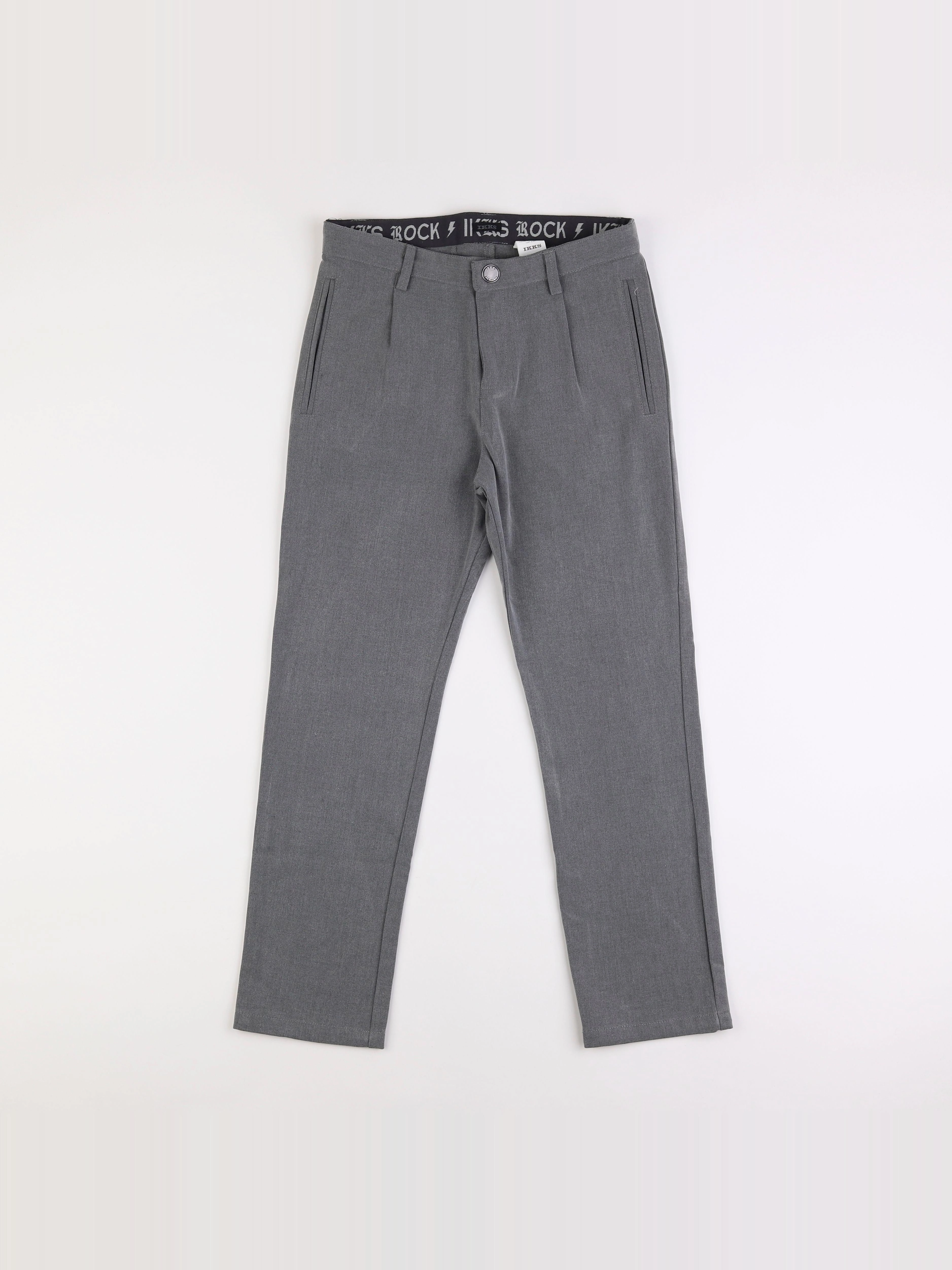 IKKS - pantalon gris - 12 ans