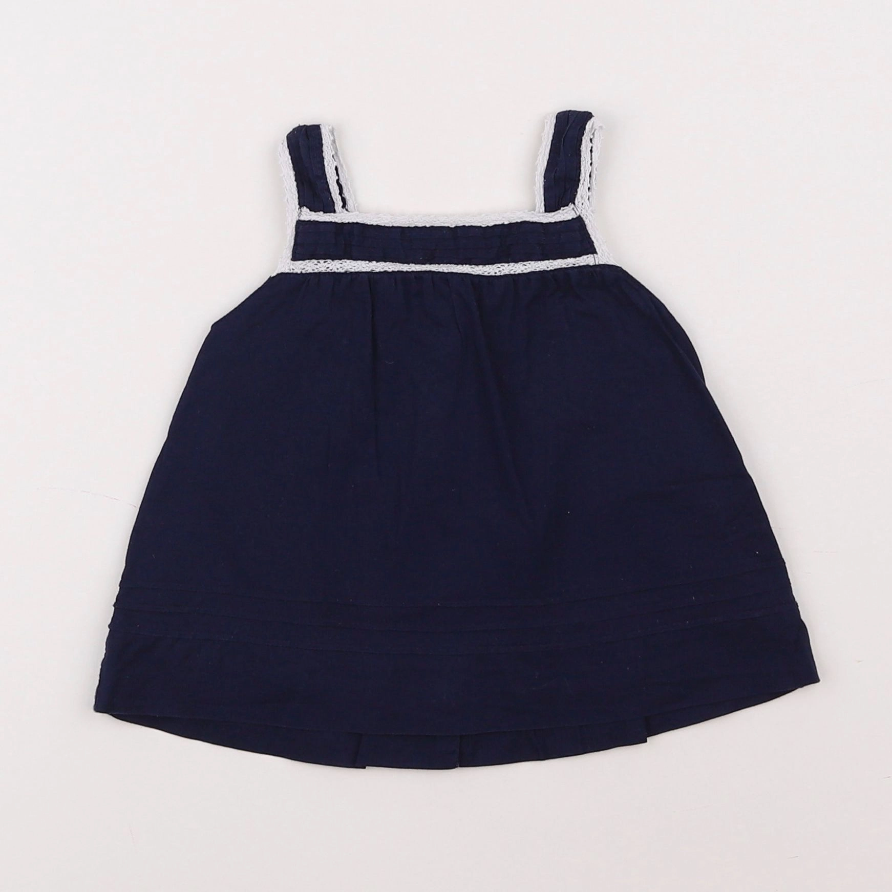 Boutchou - blouse bleu - 9 mois