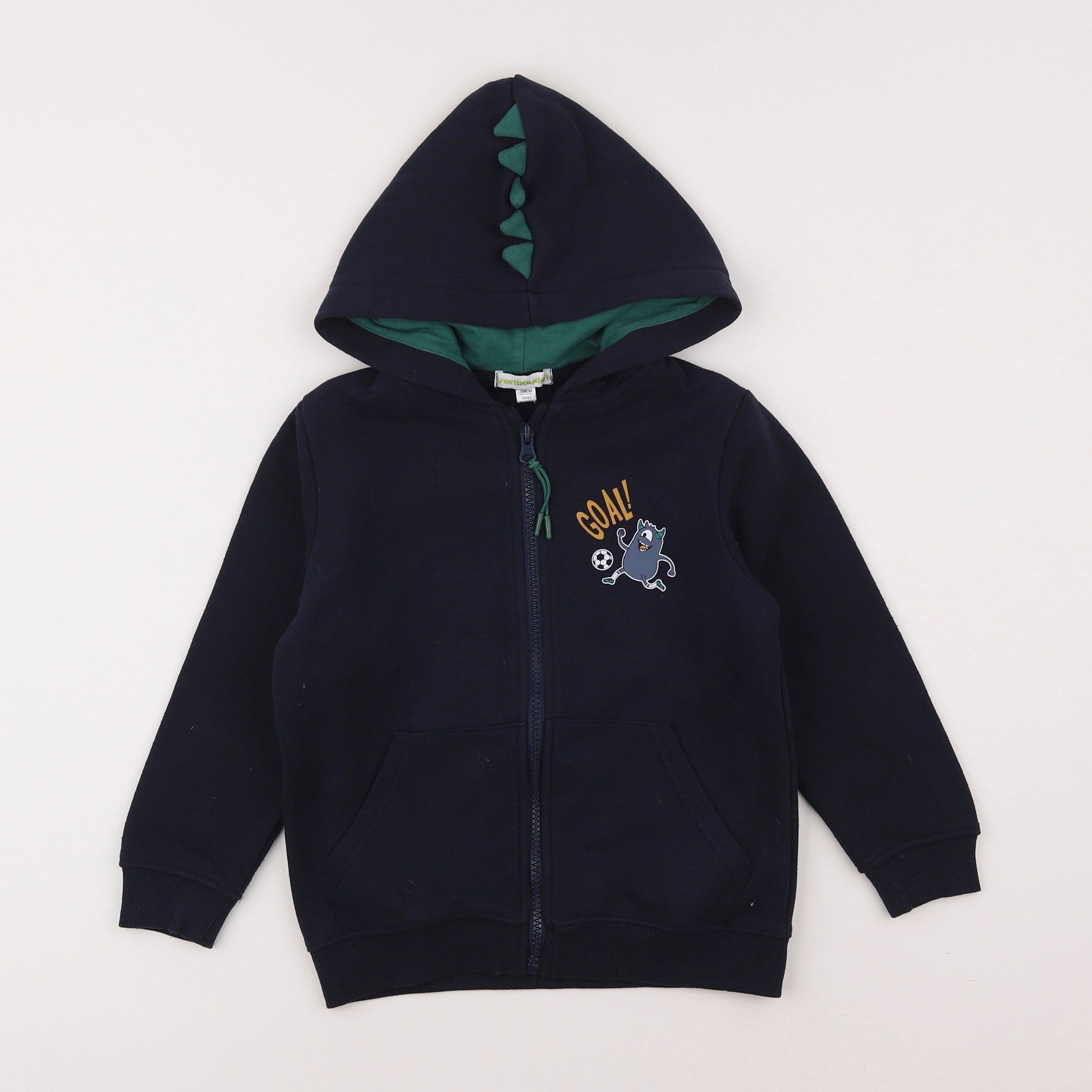 Vertbaudet - sweat bleu - 5 ans