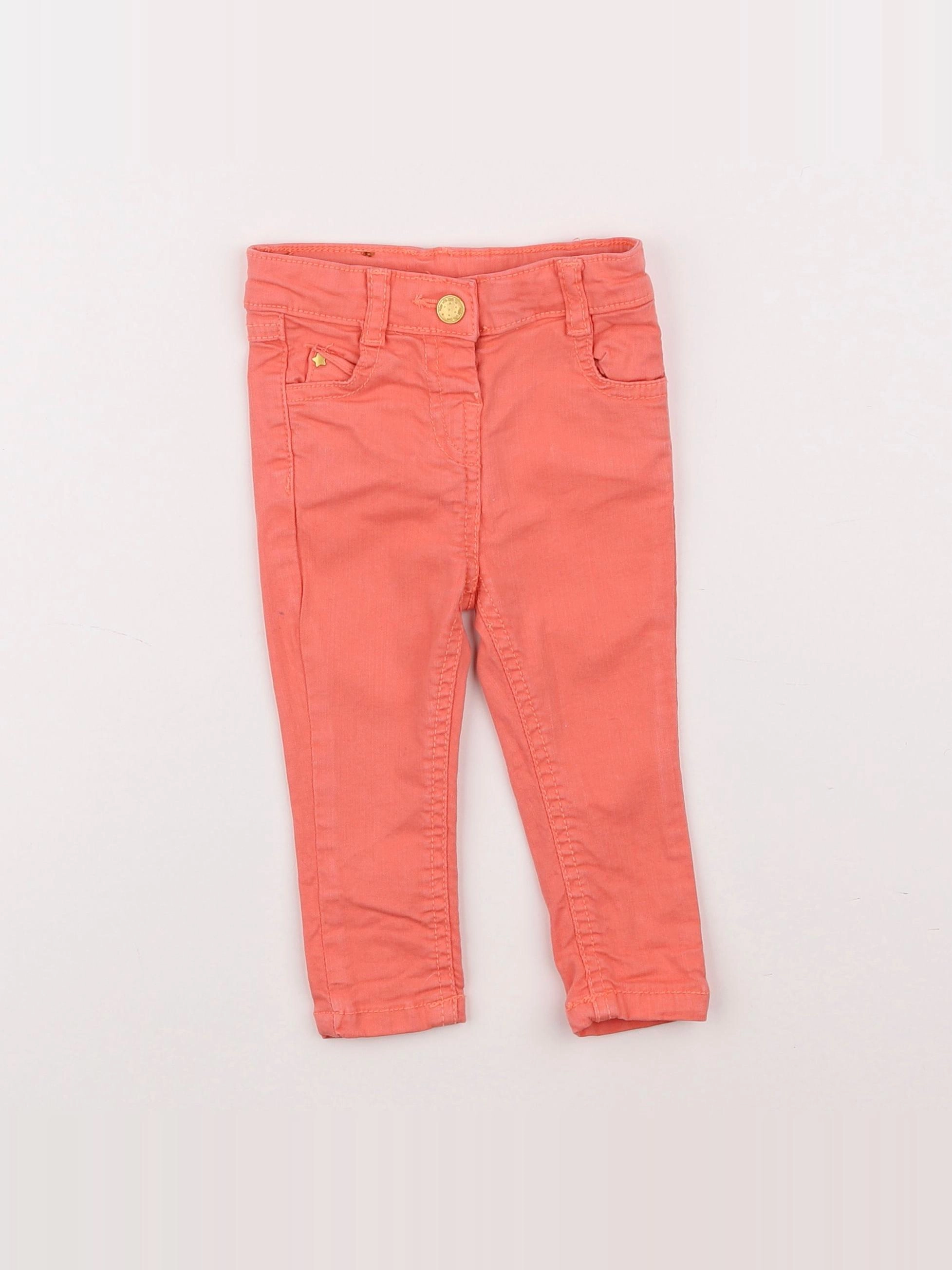 Tape à l'oeil - pantalon rose - 9 mois