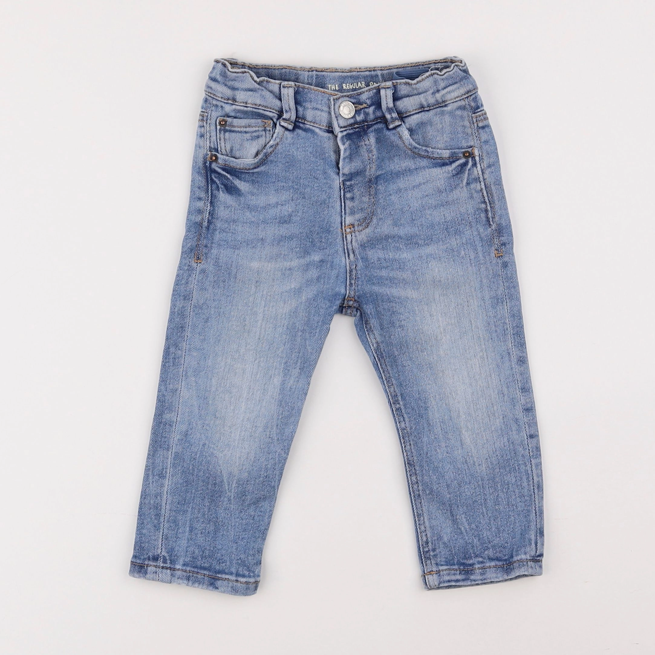 Zara - jean bleu - 9/12 mois