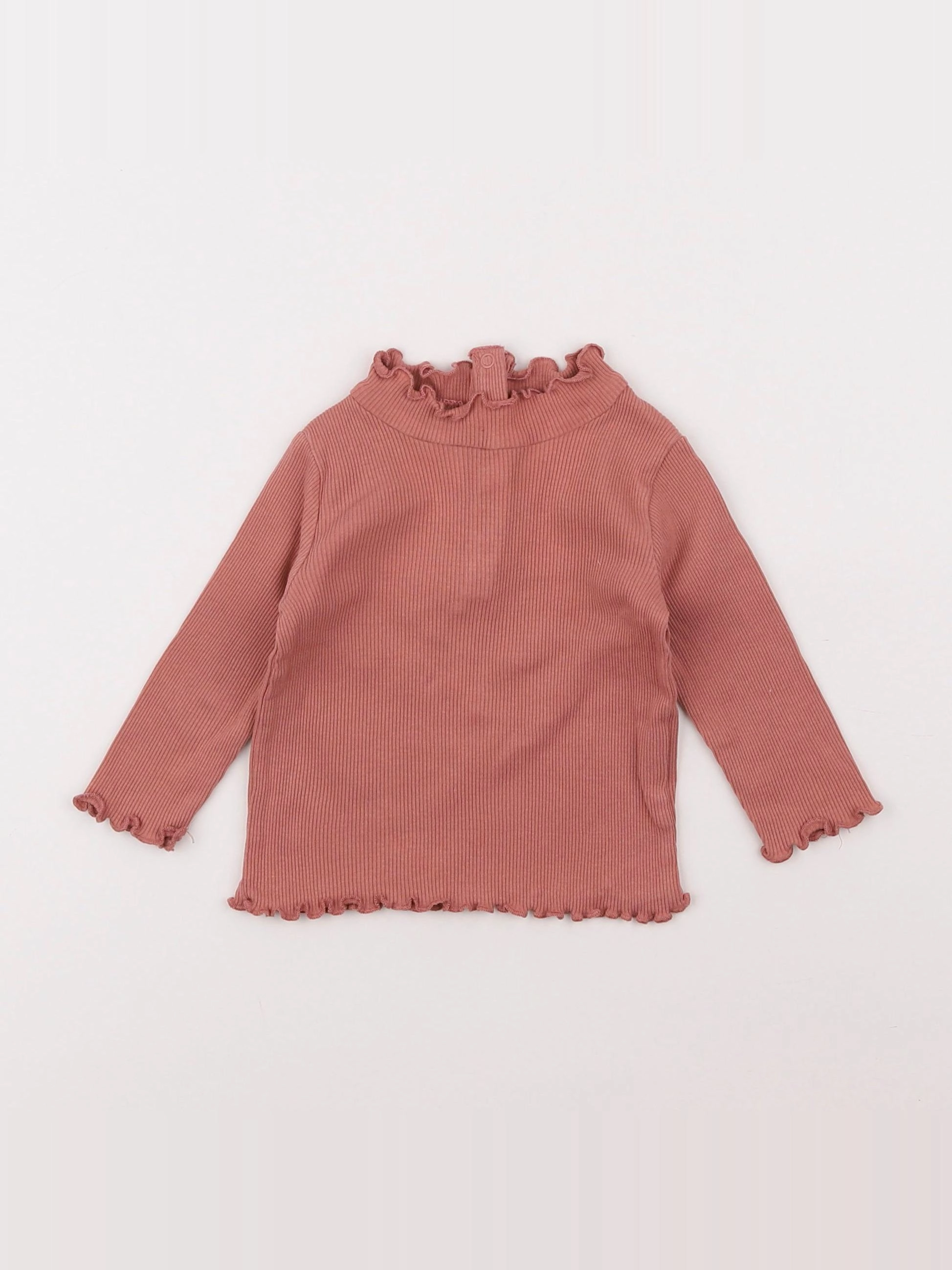 Boutchou - sous-pull rose - 6 mois