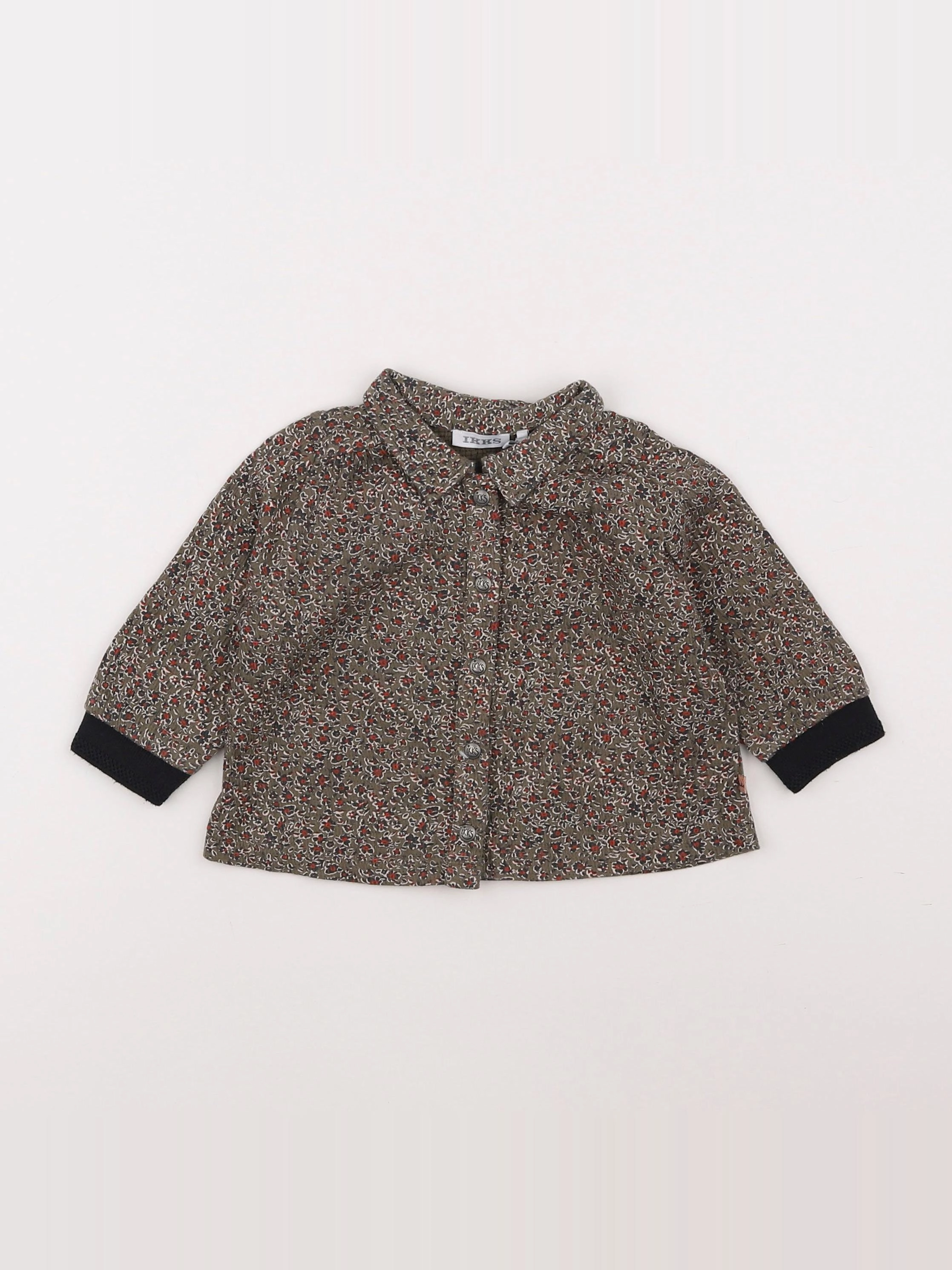 IKKS - blouse vert - 6 mois