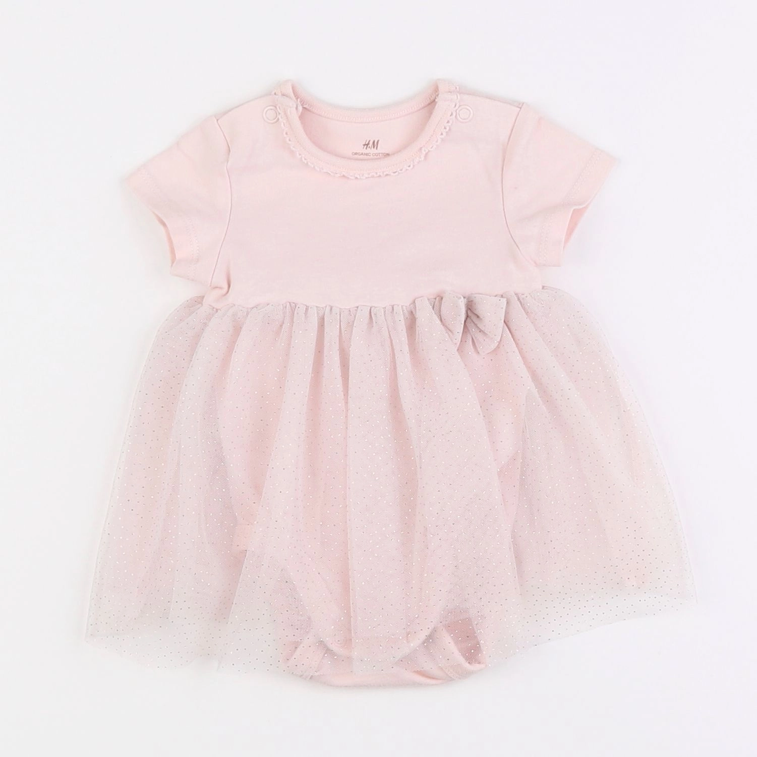 H&M - body robe rose - 1 mois