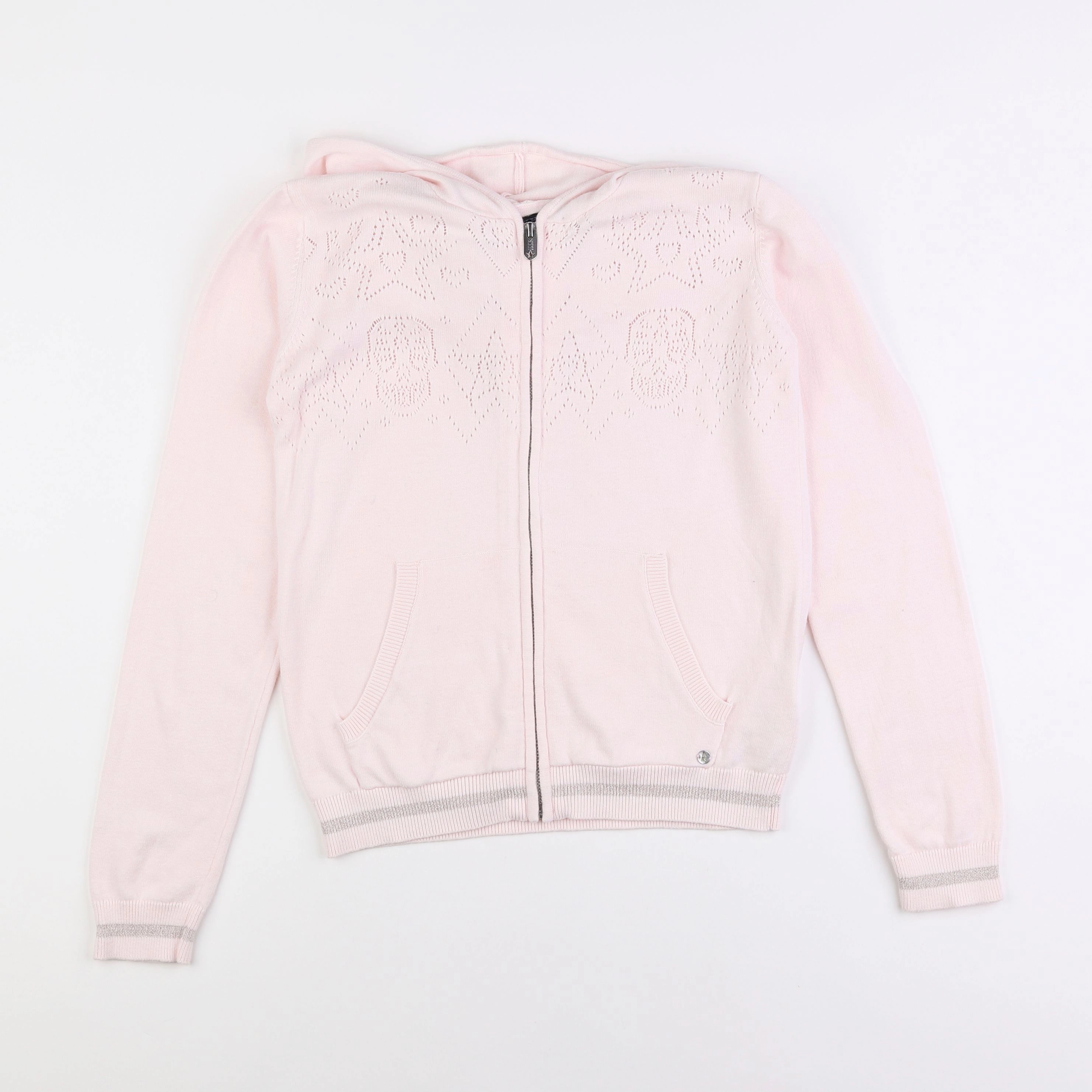 IKKS - gilet rose - 12 ans