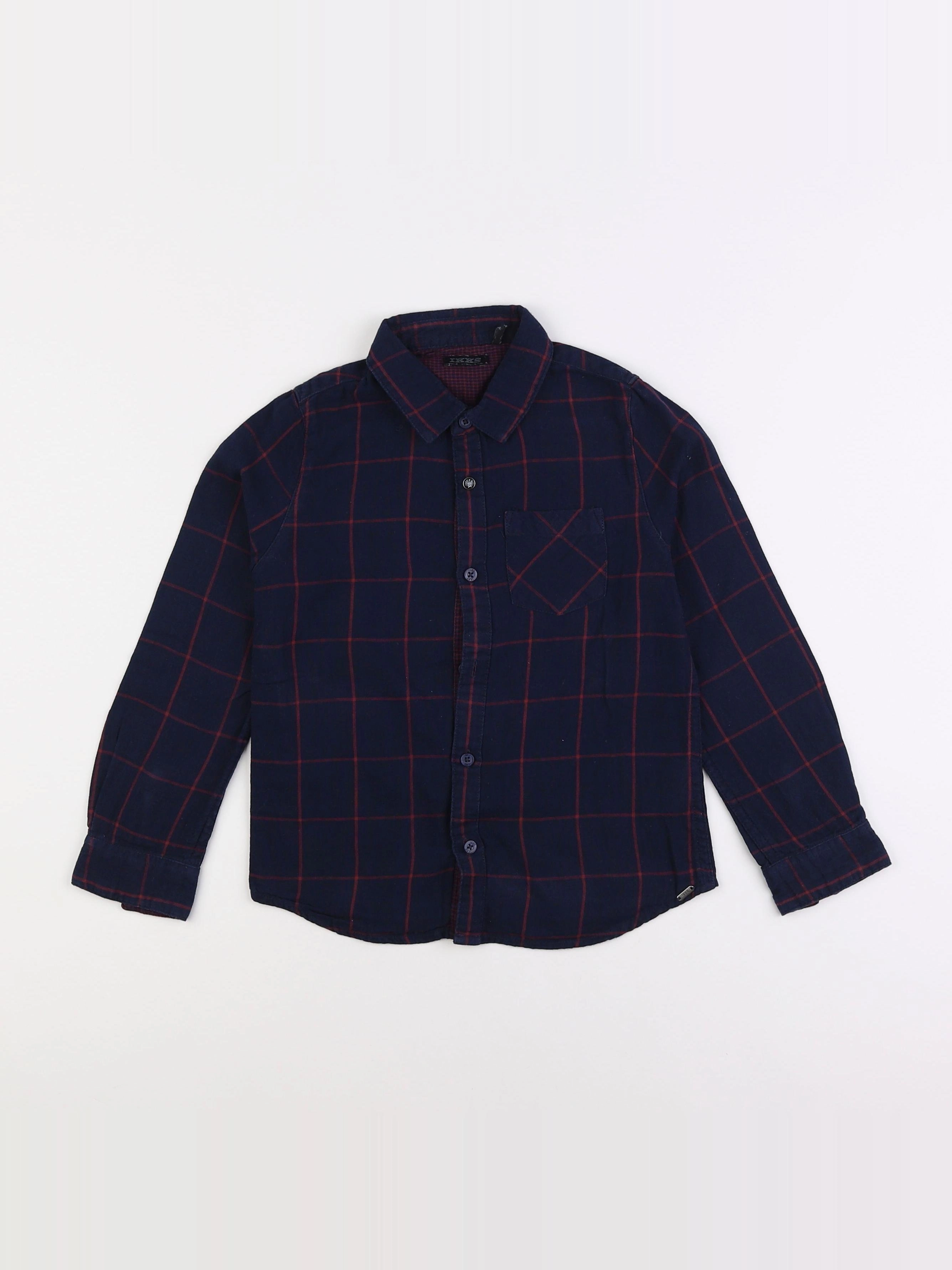IKKS - chemise bleu - 6 ans