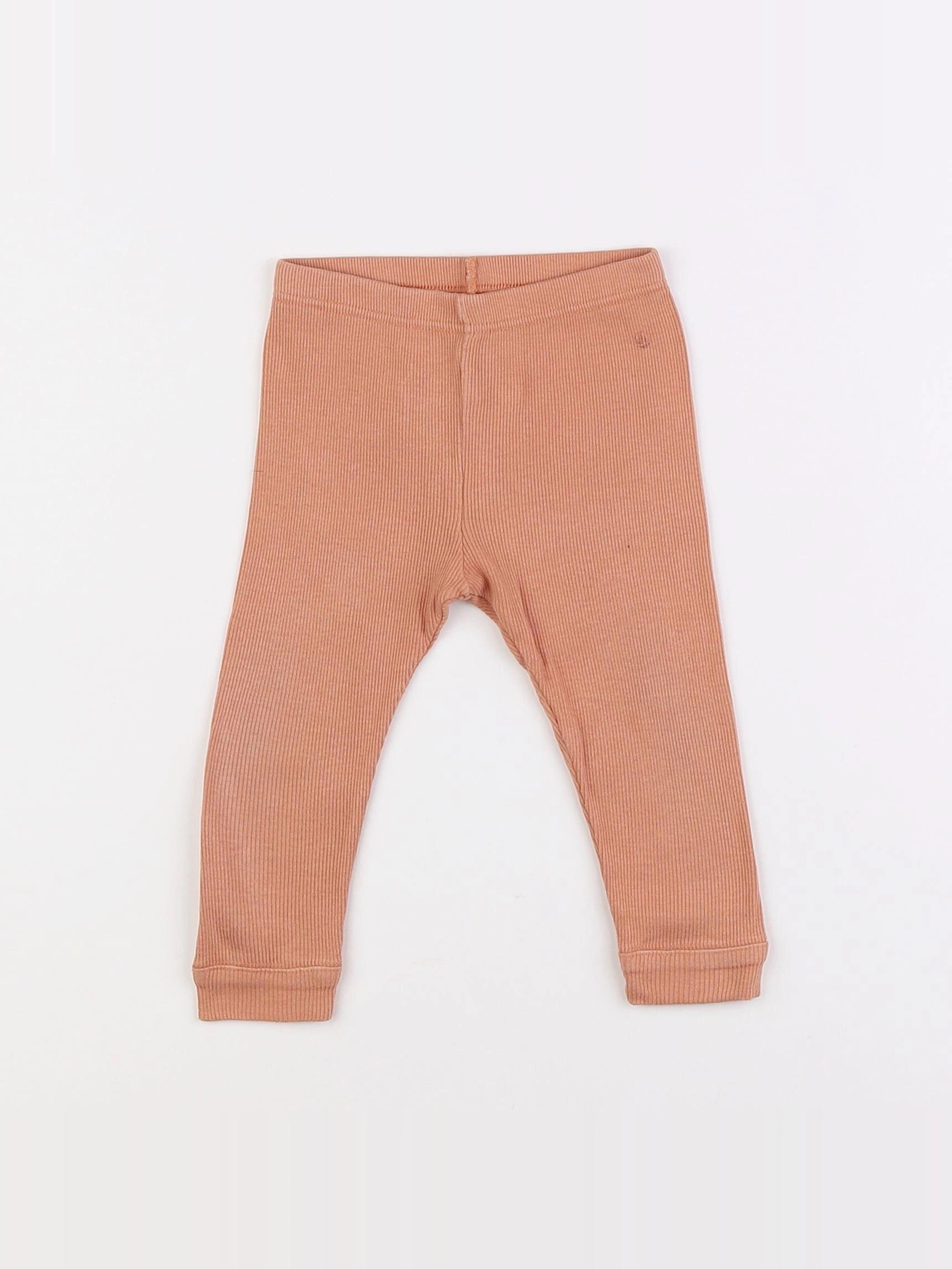 Petit Bateau - legging rose - 12 mois