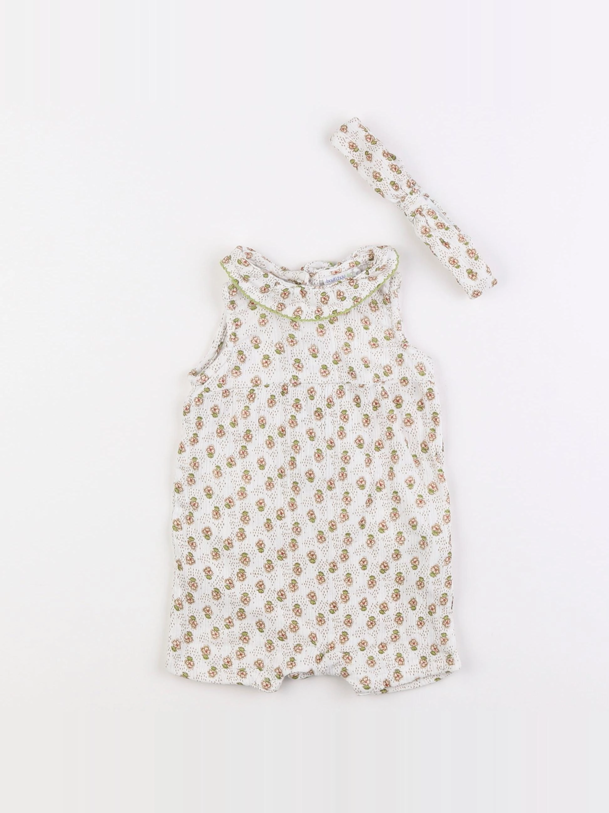 Boutchou - combinaison blanc - 3 mois