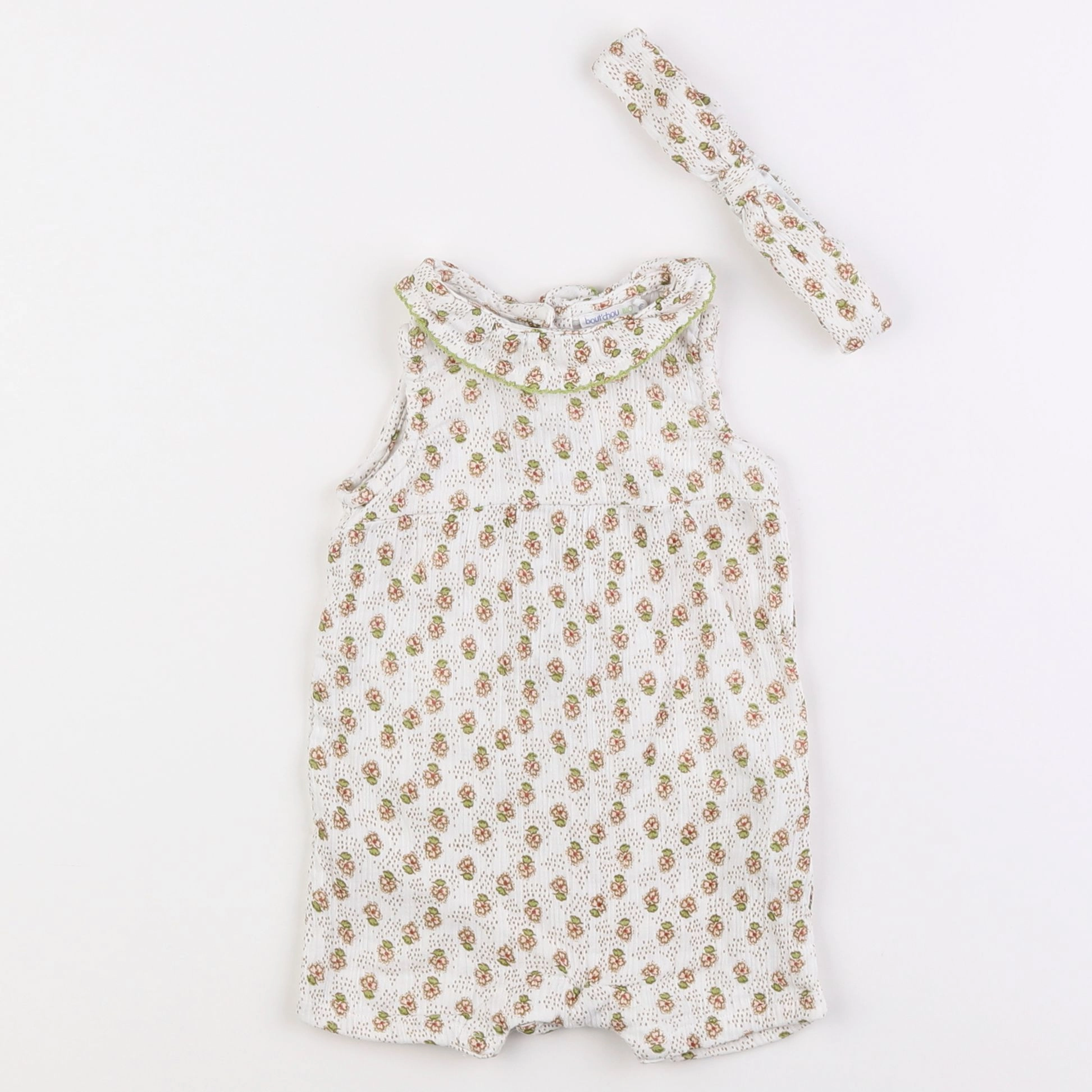 Boutchou - combinaison blanc - 3 mois