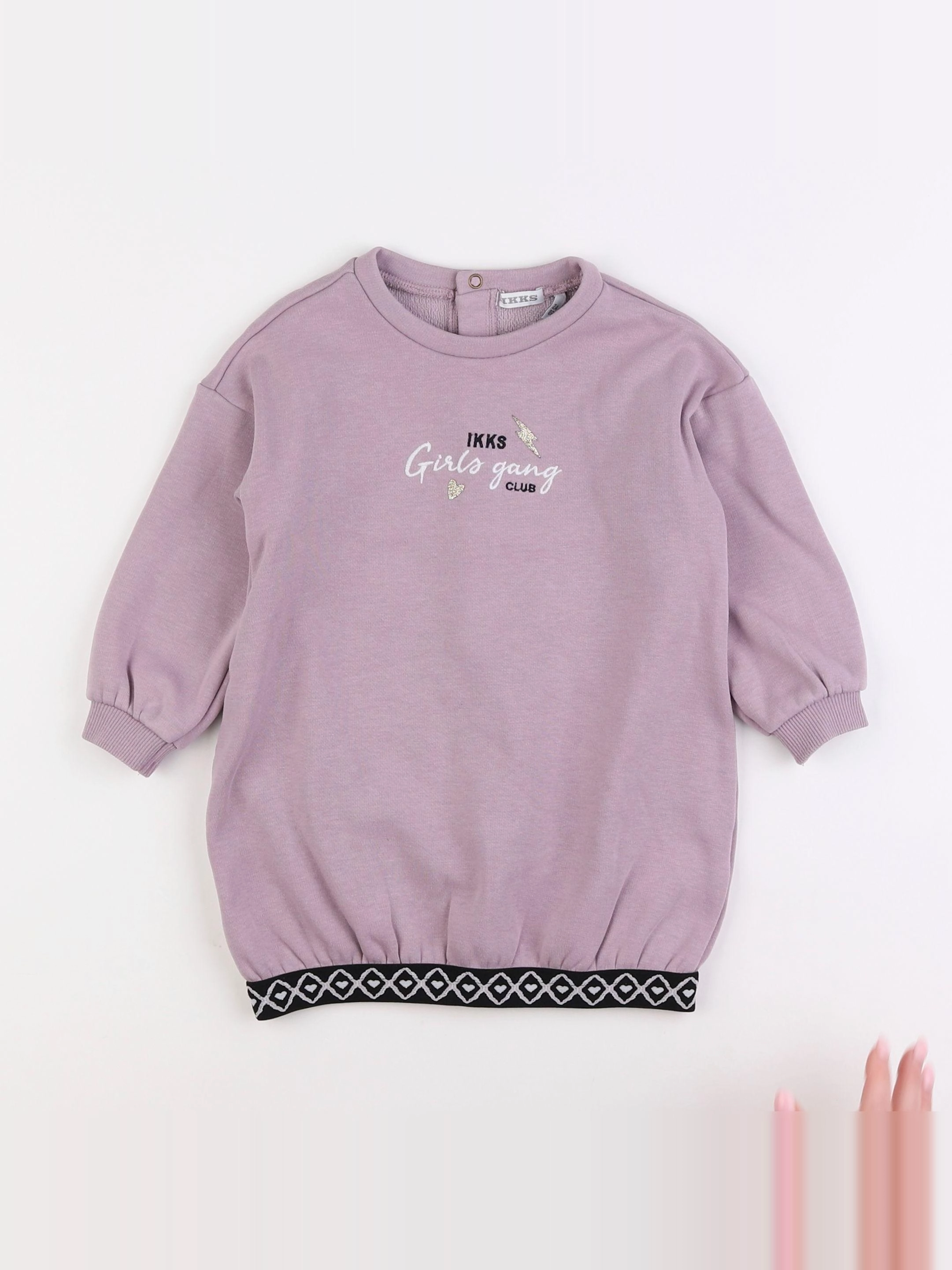 IKKS - robe rose - 2 ans