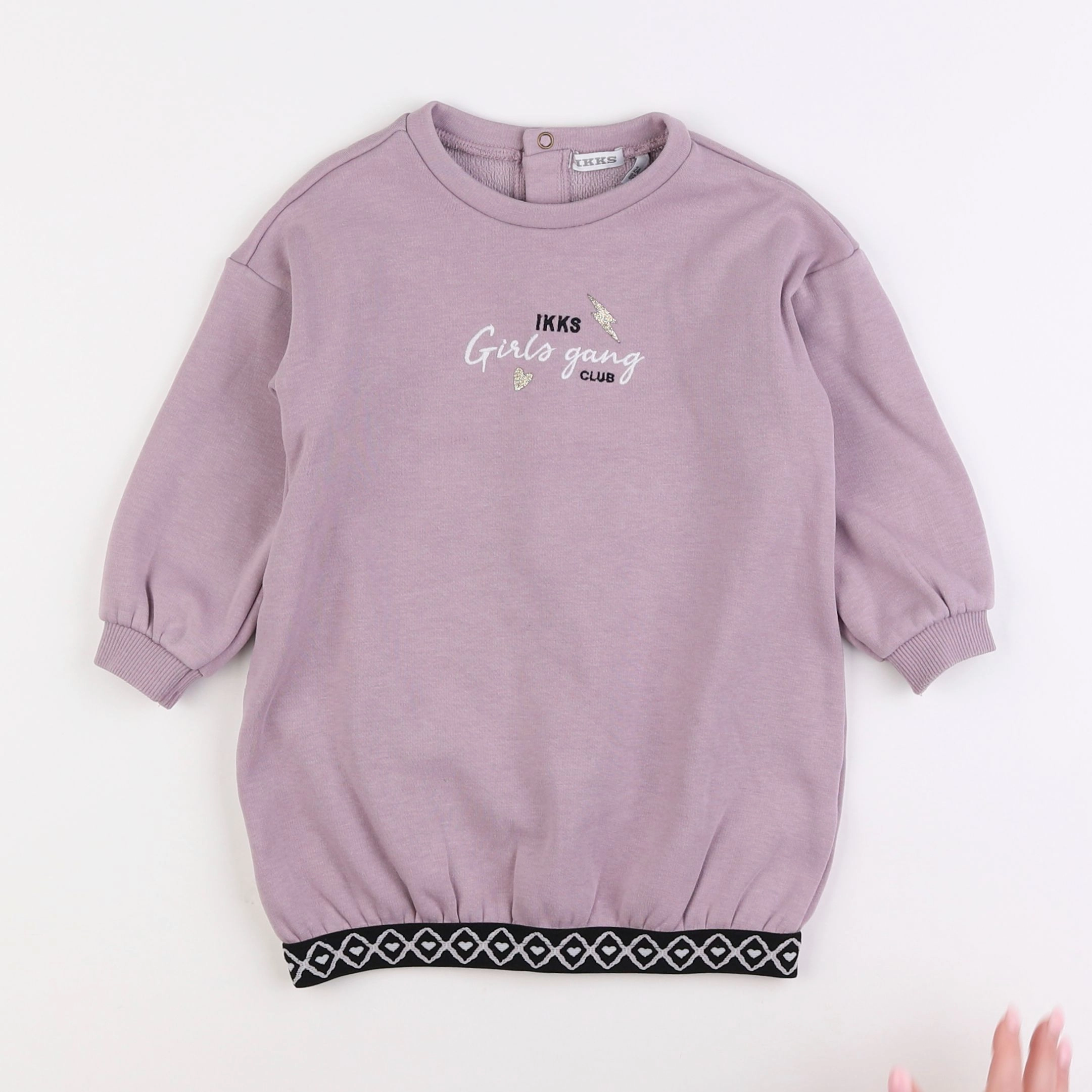 IKKS - robe rose - 2 ans