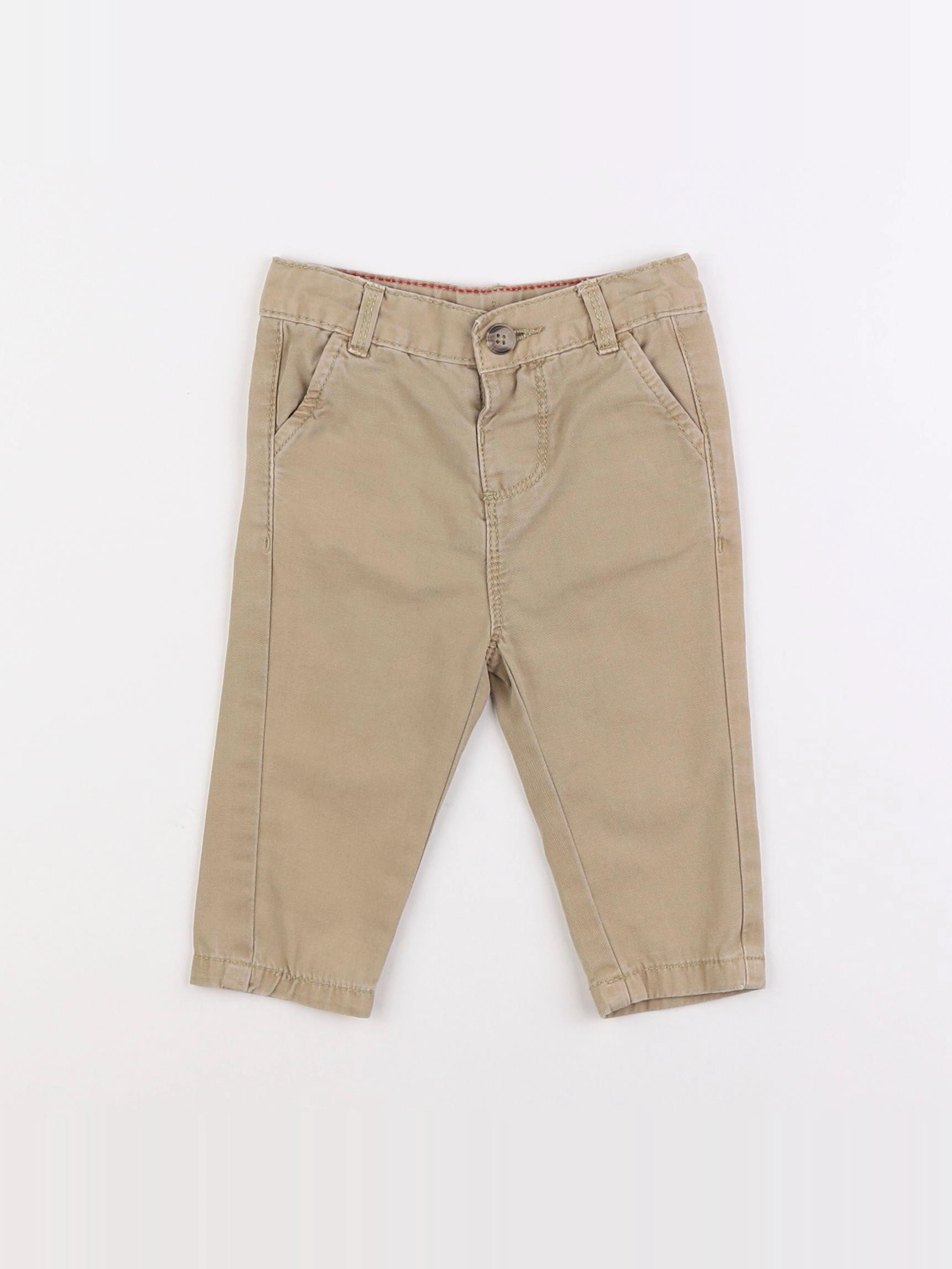 Tape à l'oeil - pantalon beige - 6 mois