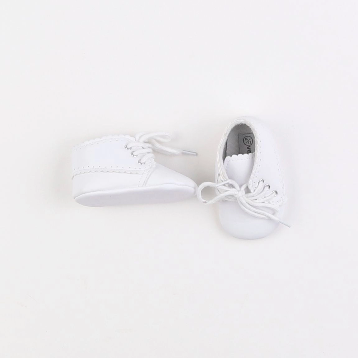 Vertbaudet - chaussons blanc - pointure 16/17