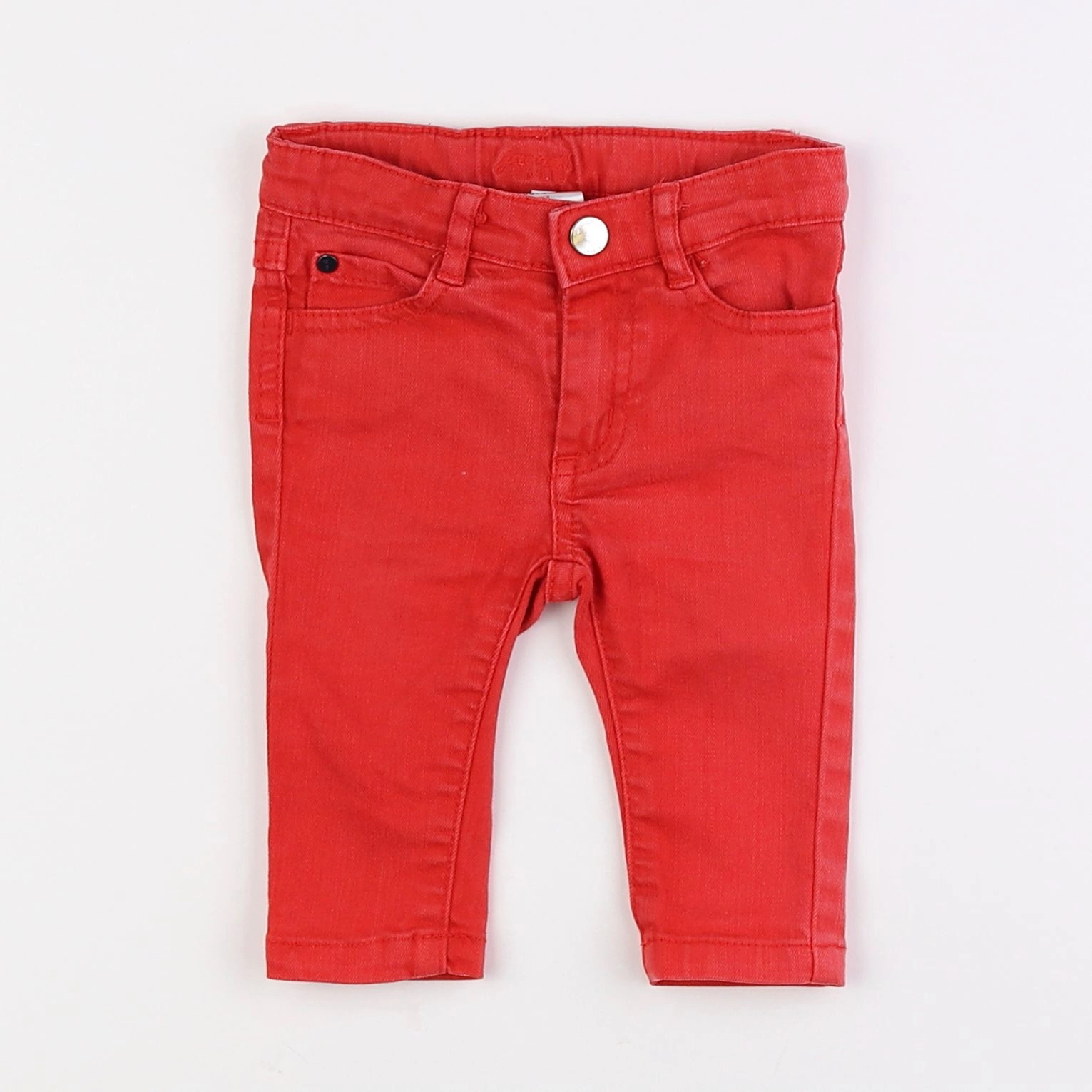 Jacadi - pantalon rouge - 6 mois